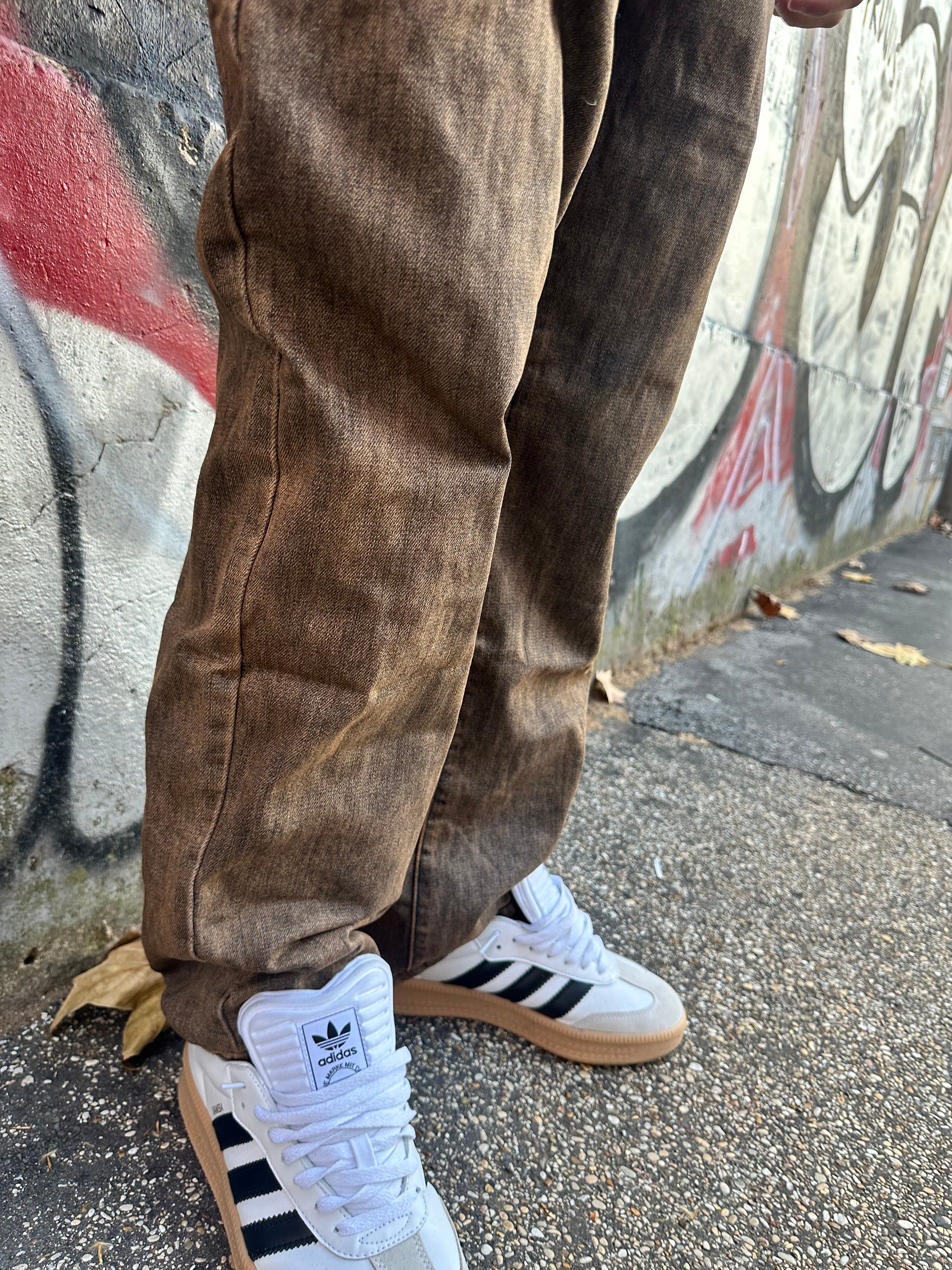 Jeans Baggy Coffee - Earth Tone Urban