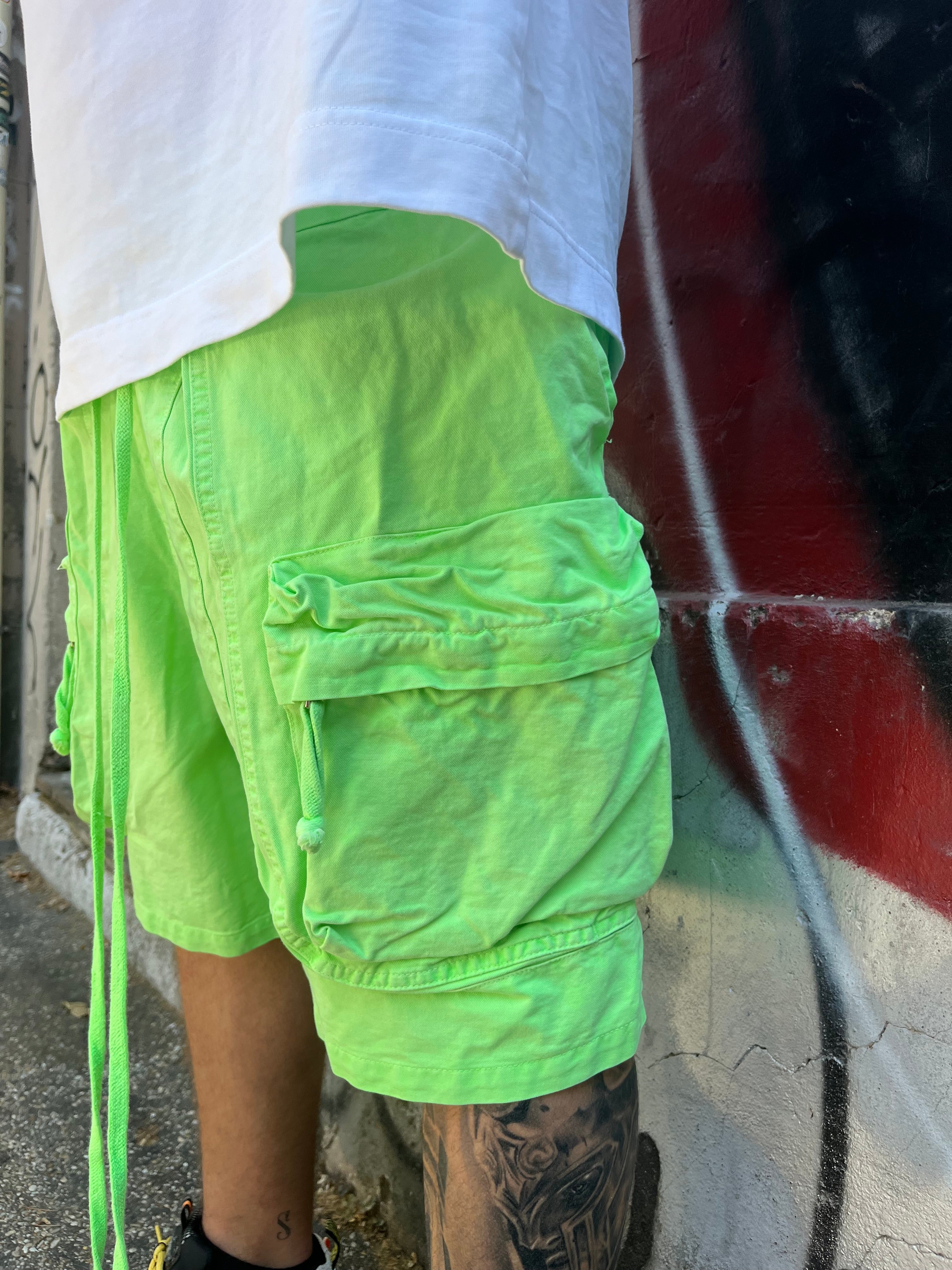 cargo fluo verde