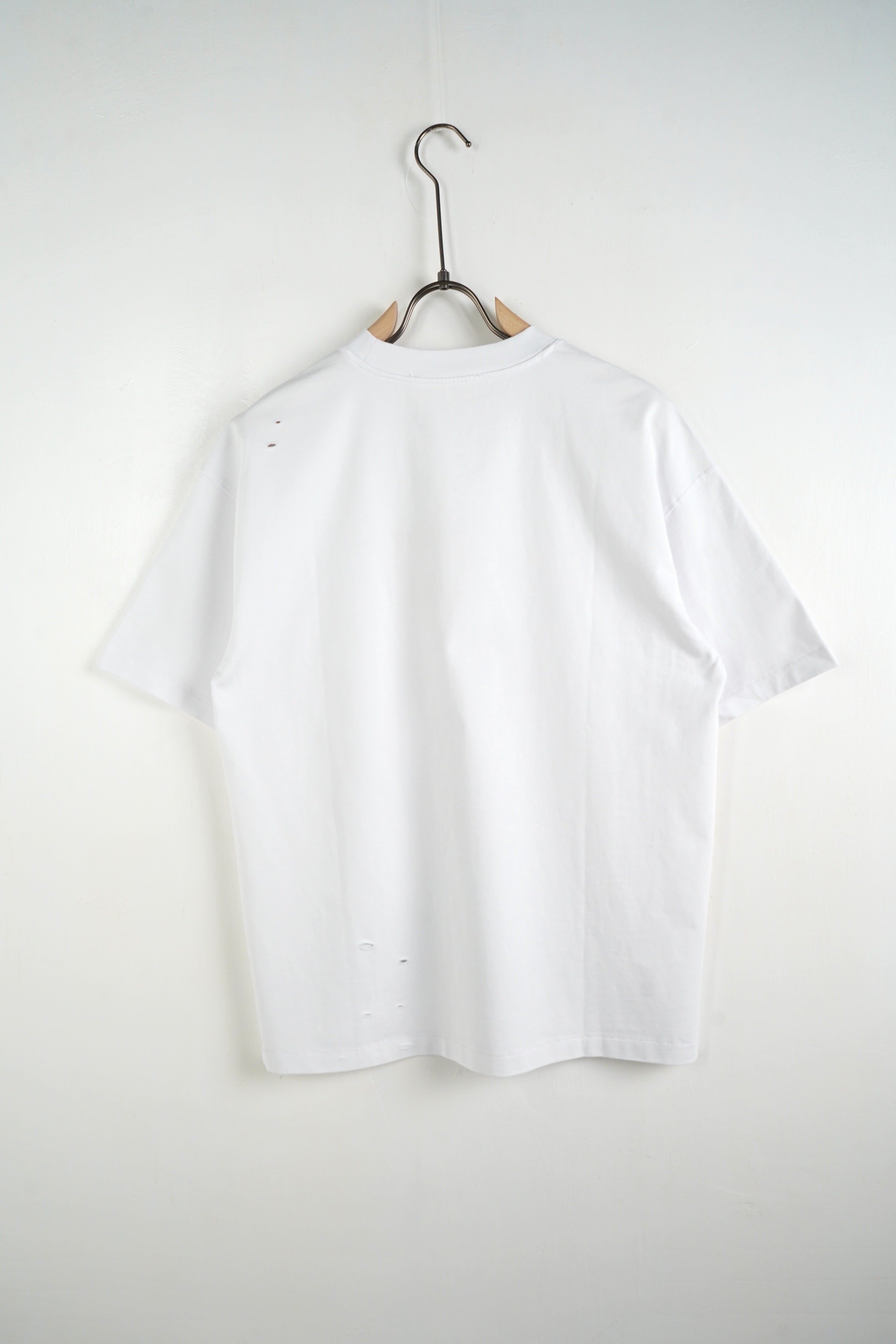 T-shirt bianca stampa “I’M BACK”