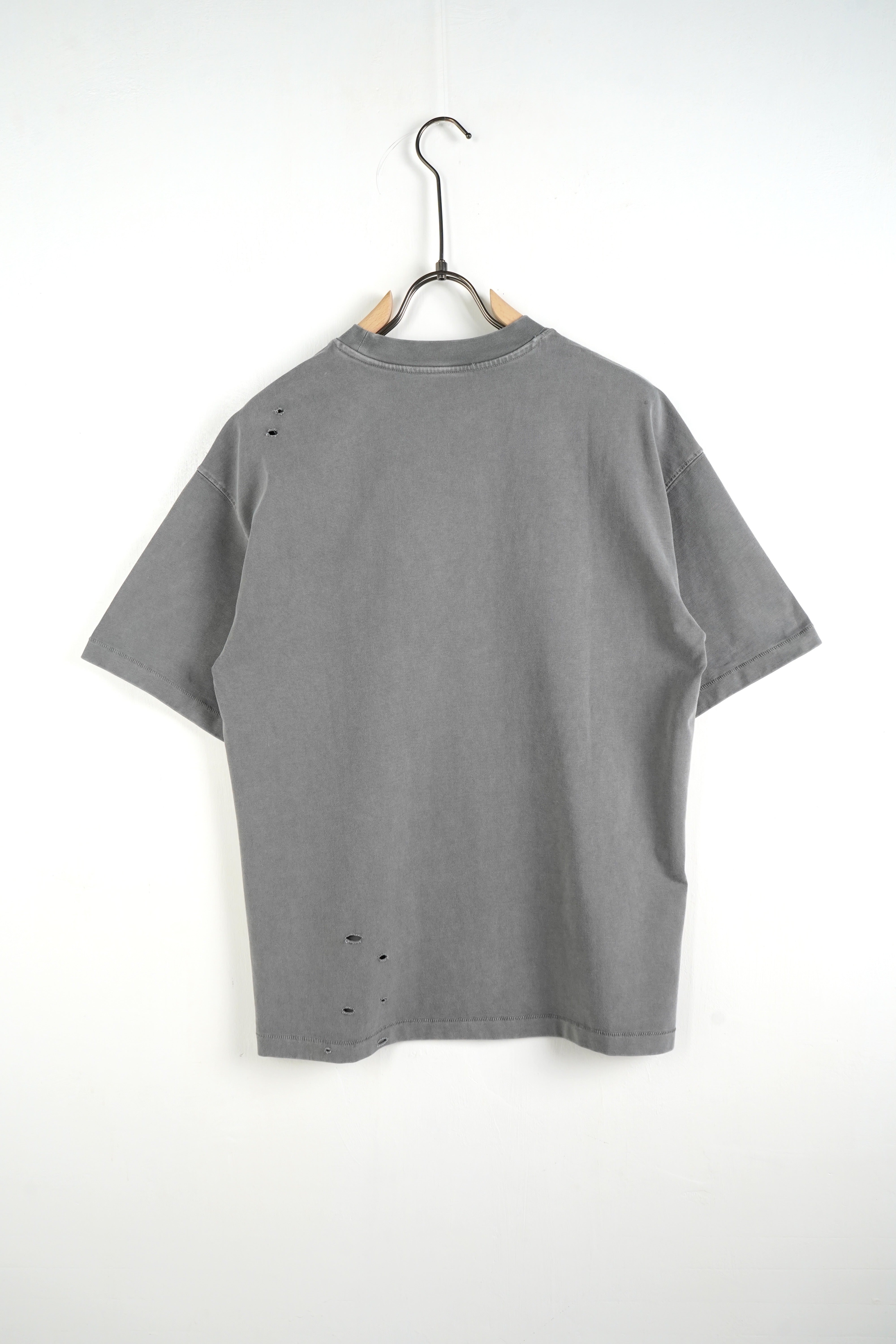 T-shirt piombo stampa “I’M BACK”