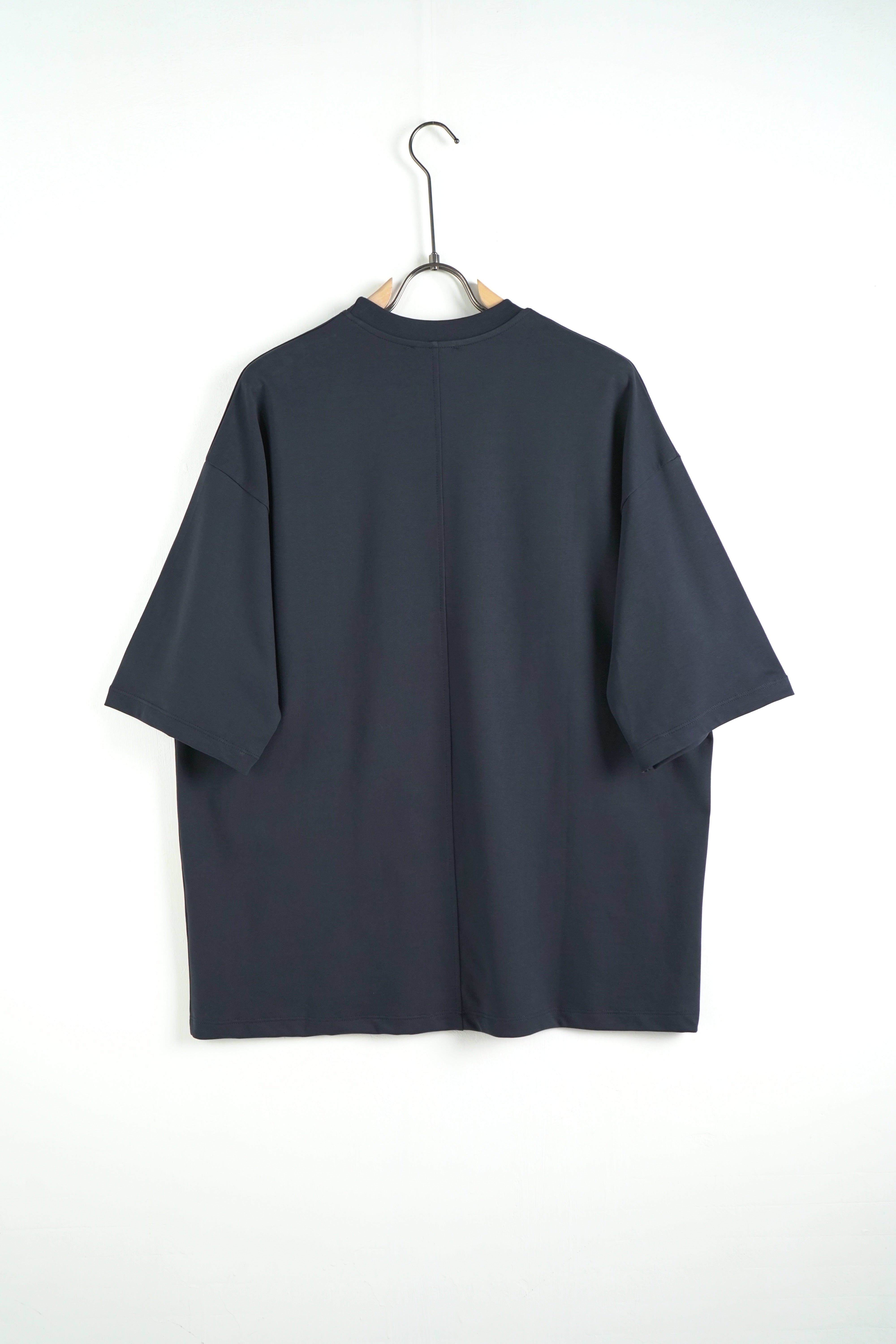 T-shirt over line blu Navy