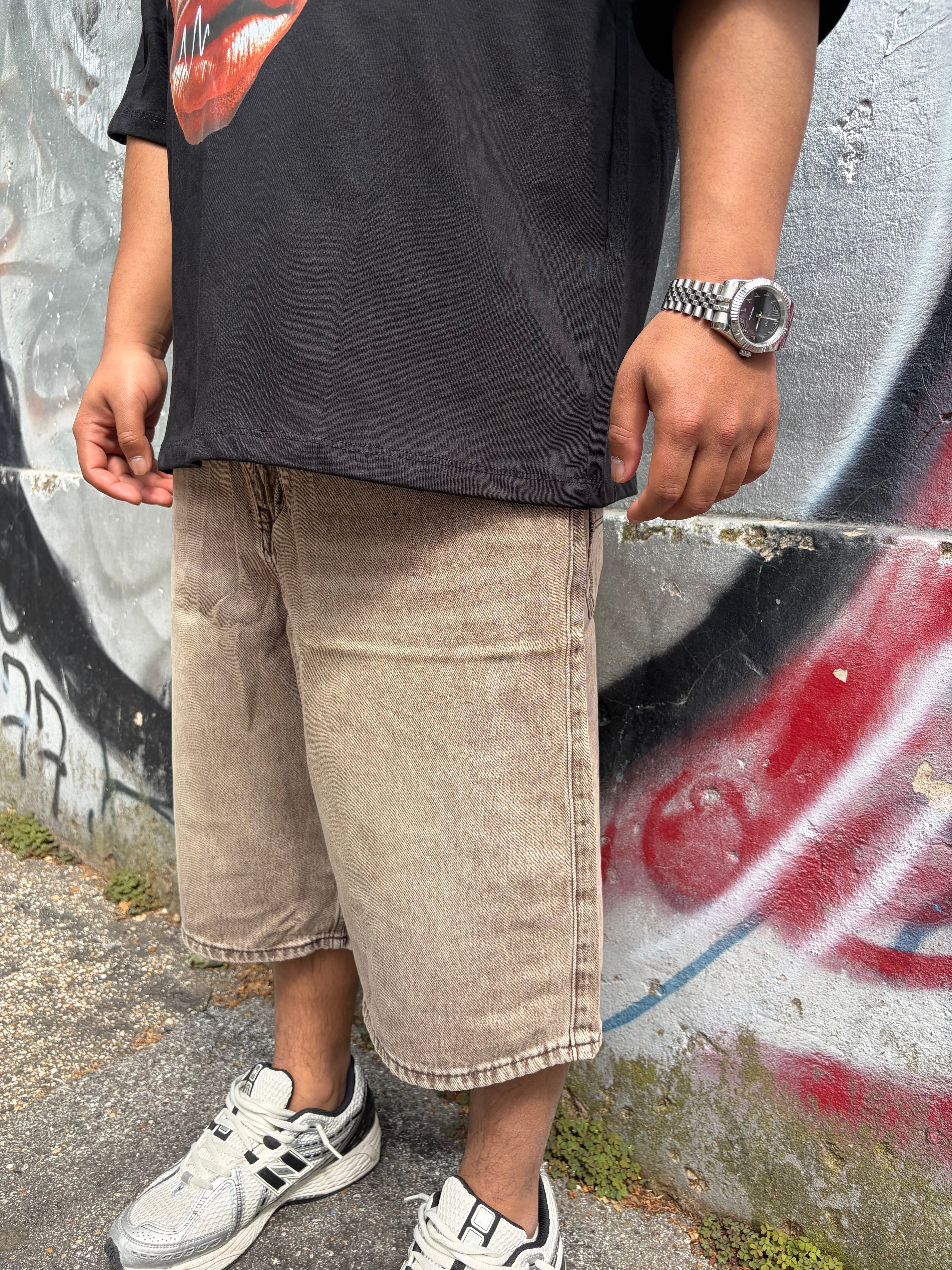 Short Denim Sandy | Baggy Oversize Urban | TAZIMSHOP