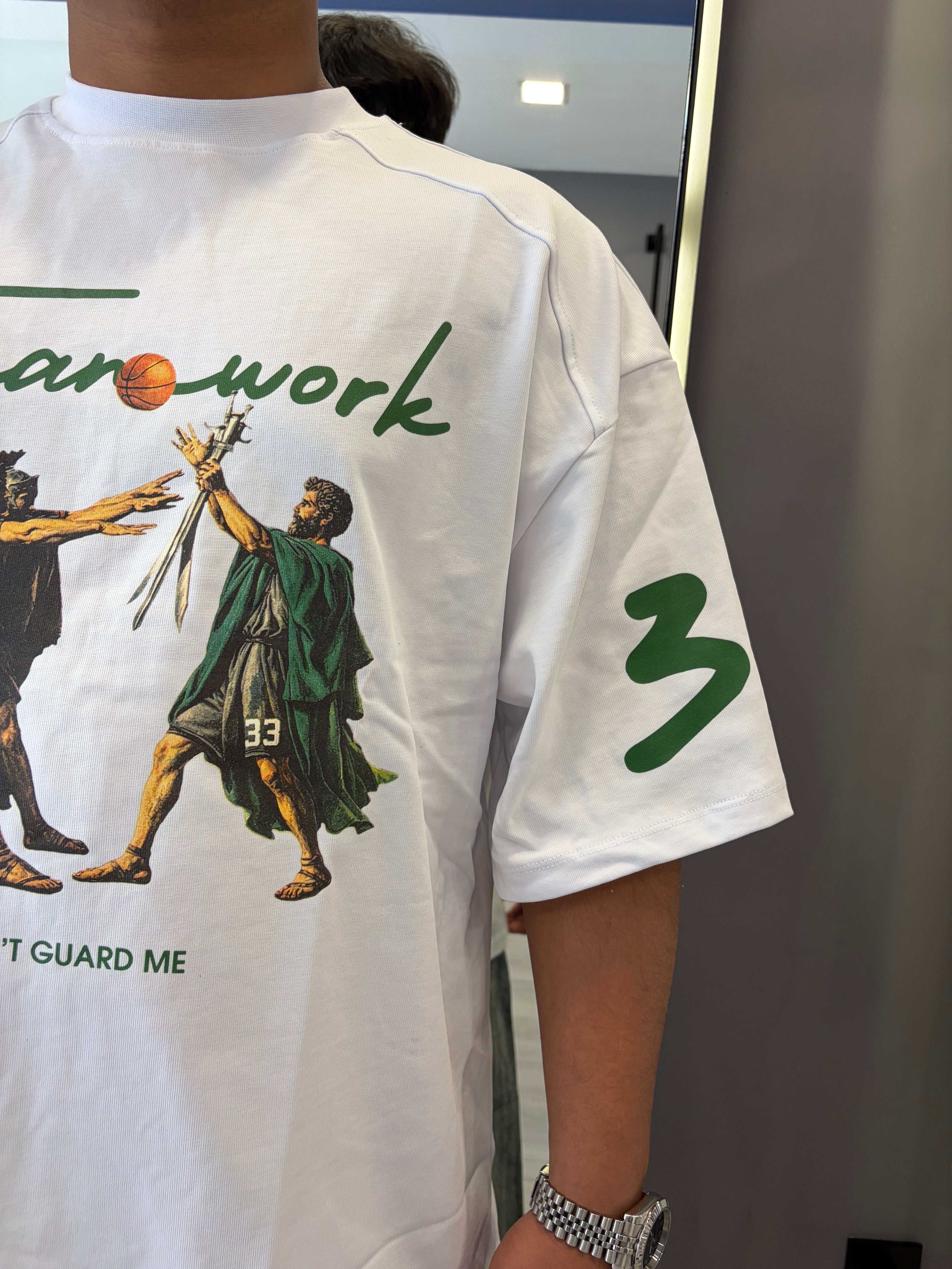 T-Shirt Teamwork 33 | Oversize Graphic Streetwear | TAZIMSHOP