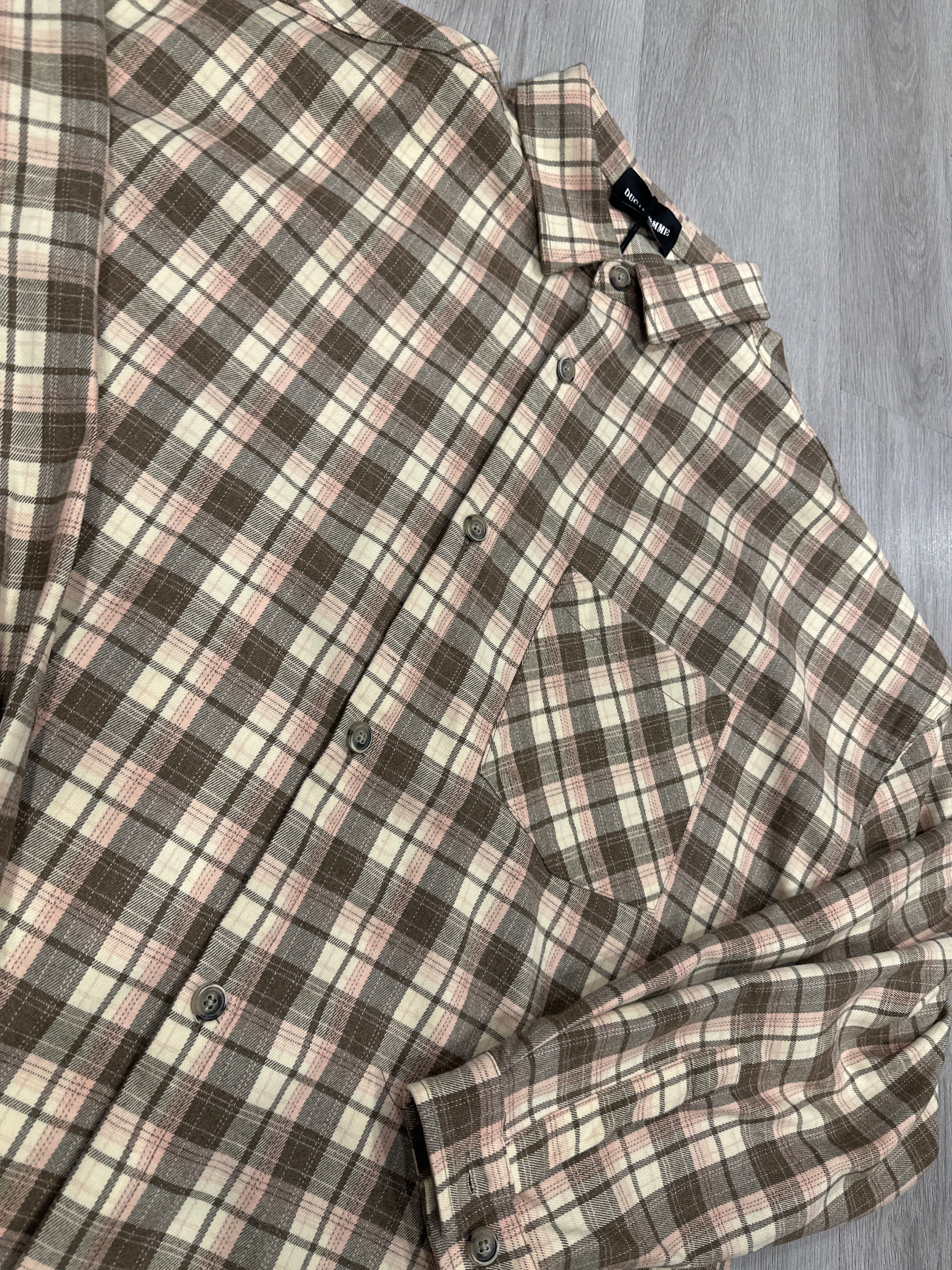 Camicia Essence Beige e Rosa - Delicatezza Elegante