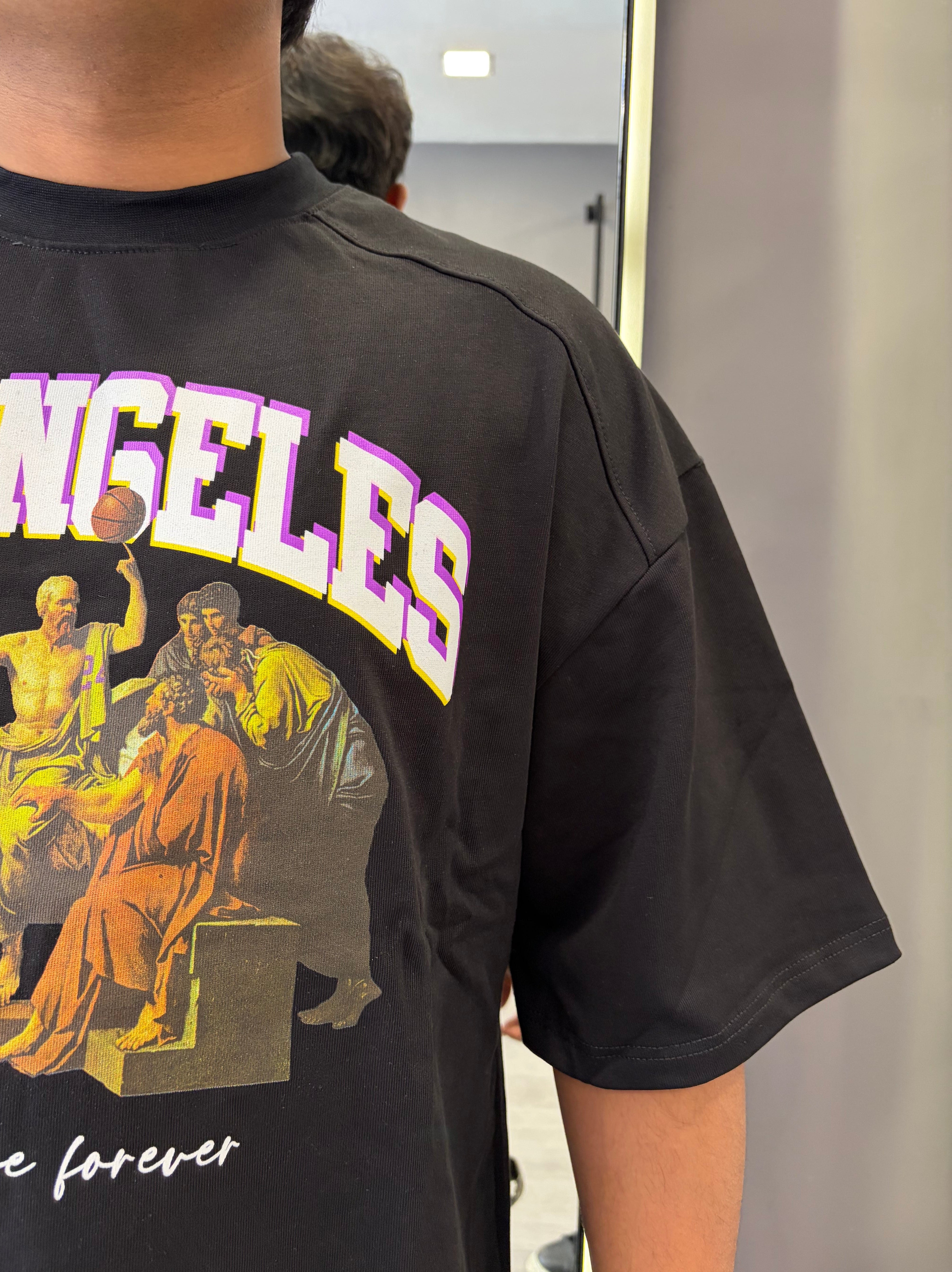 T-Shirt Los Angeles | Oversize Graphic Streetwear | TAZIMSHOP