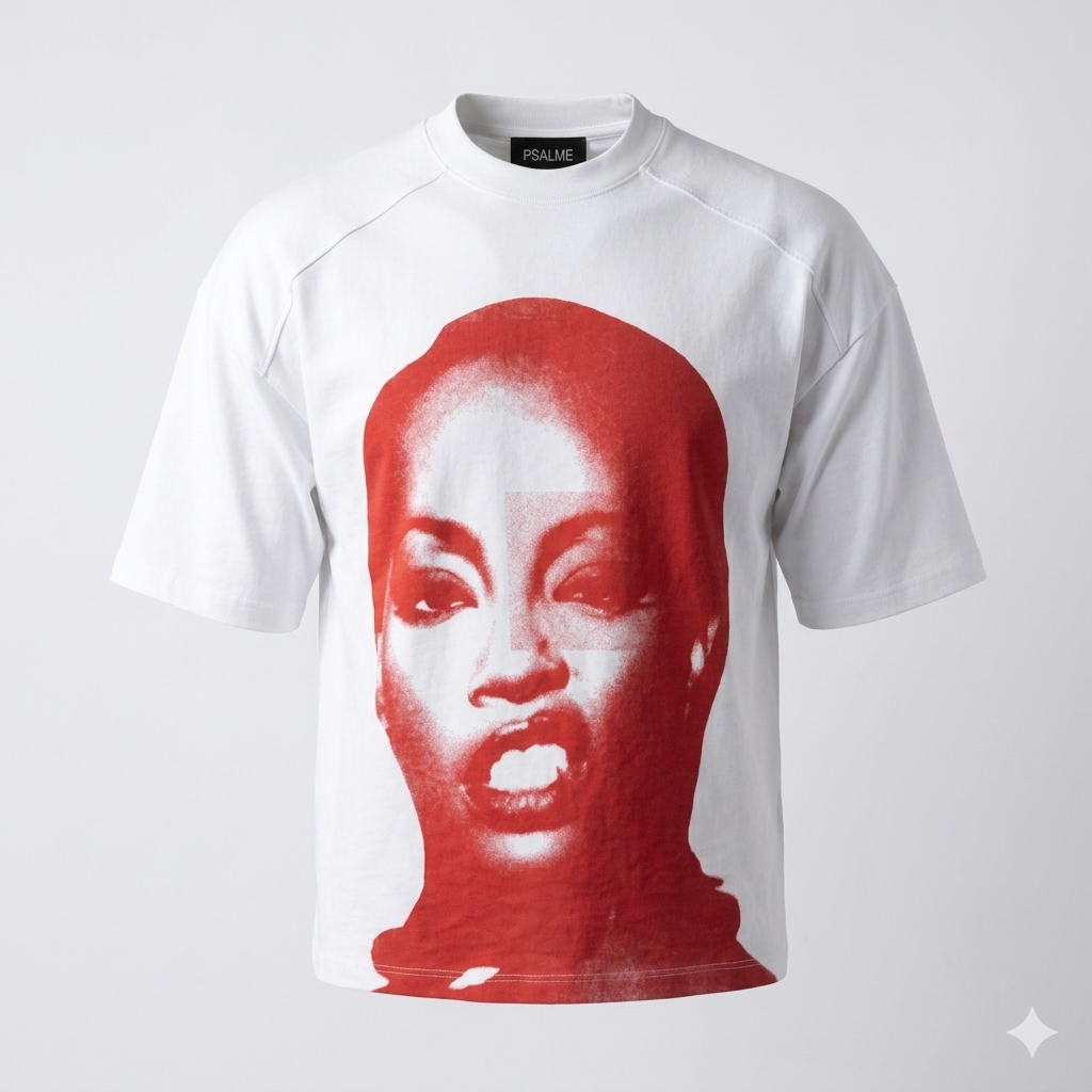 T-Shirt Red essence | Oversize Graphic Streetwear | TAZIMSHOP