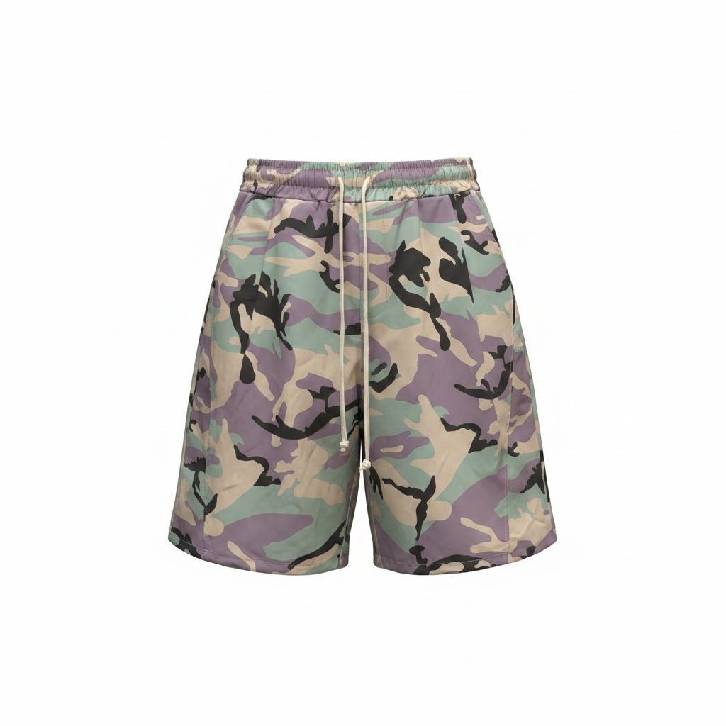 Pantaloncino miltary purple |baloon fit