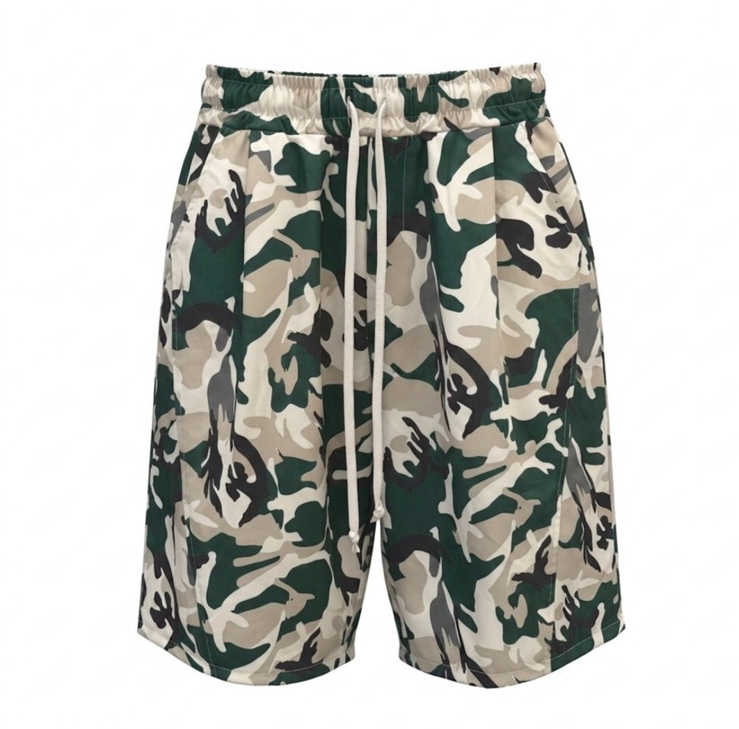 Pantaloncino miltary green|baloon fit