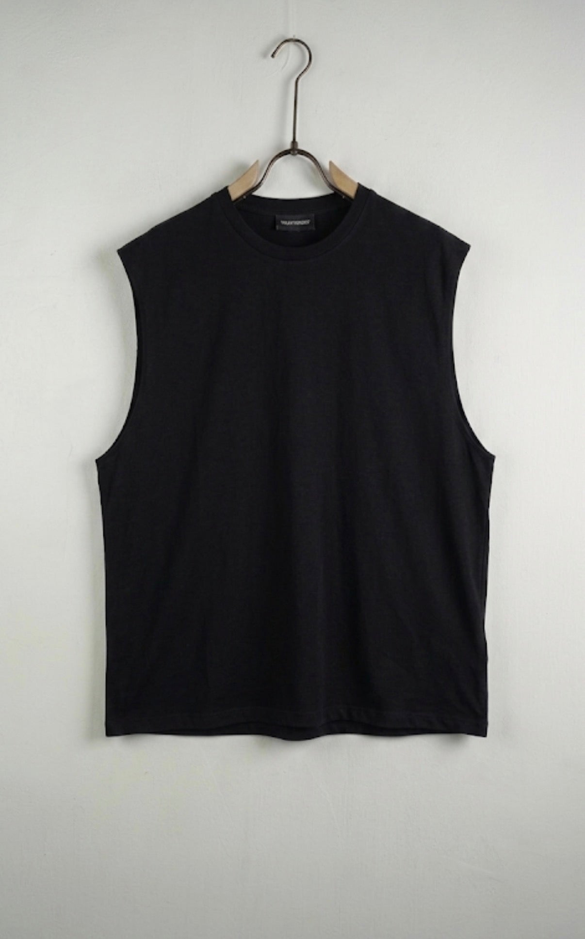Canotta nera oversize