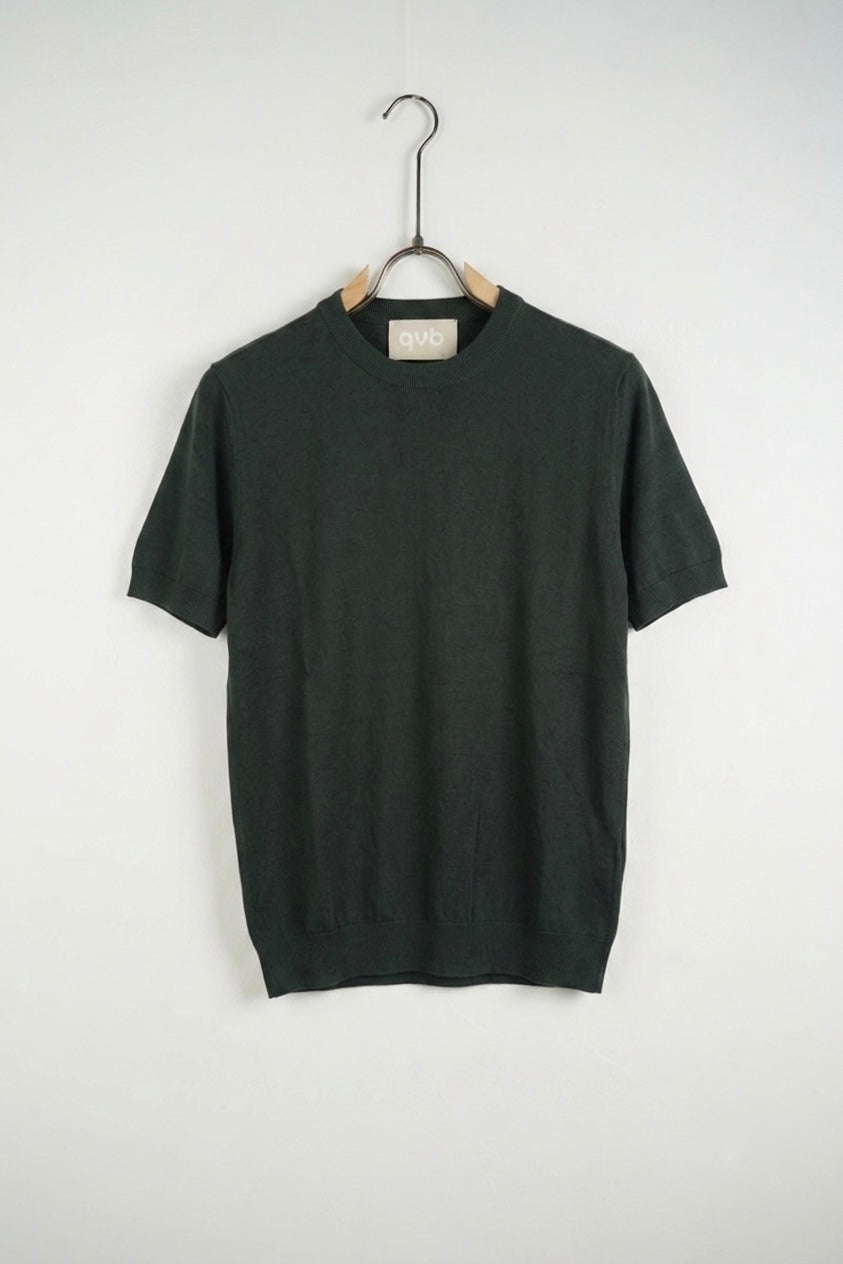 Maglia girocollo premium verde militare