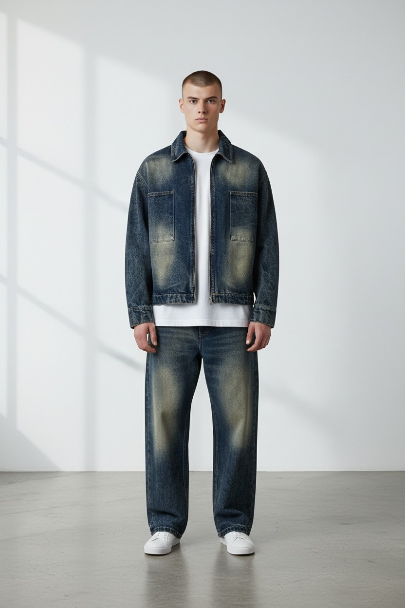 Coordinato sandblasted effect