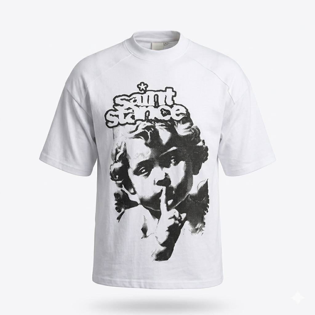 T-Shirt Angels Saint | Oversize Graphic Streetwear | TAZIMSHOP