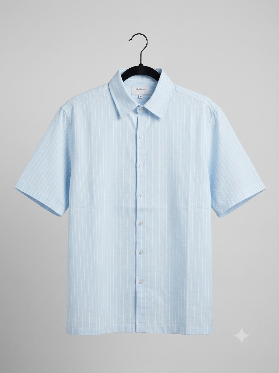 Camicia Azure linee