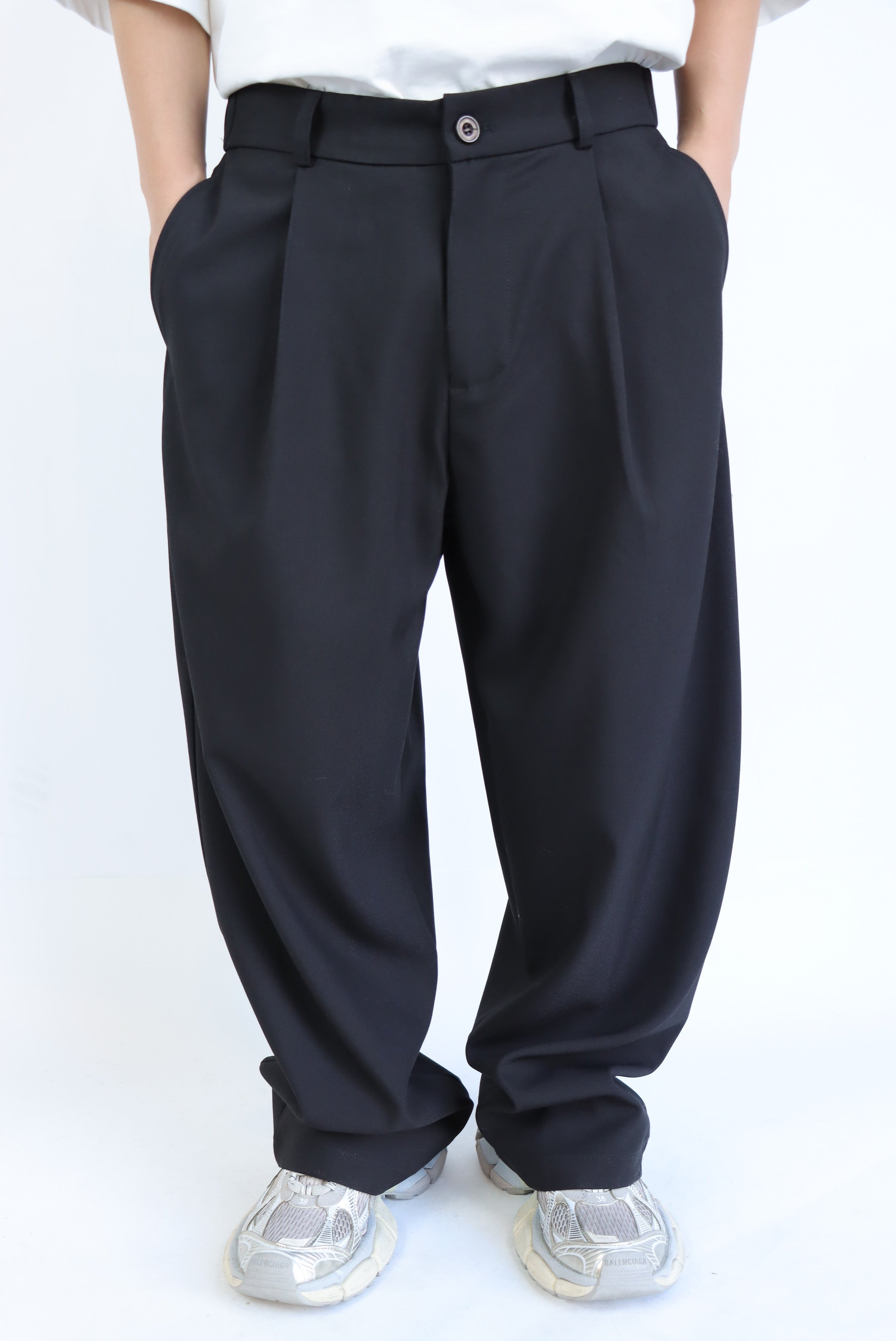 Pantalone Oversize Elegance Nero