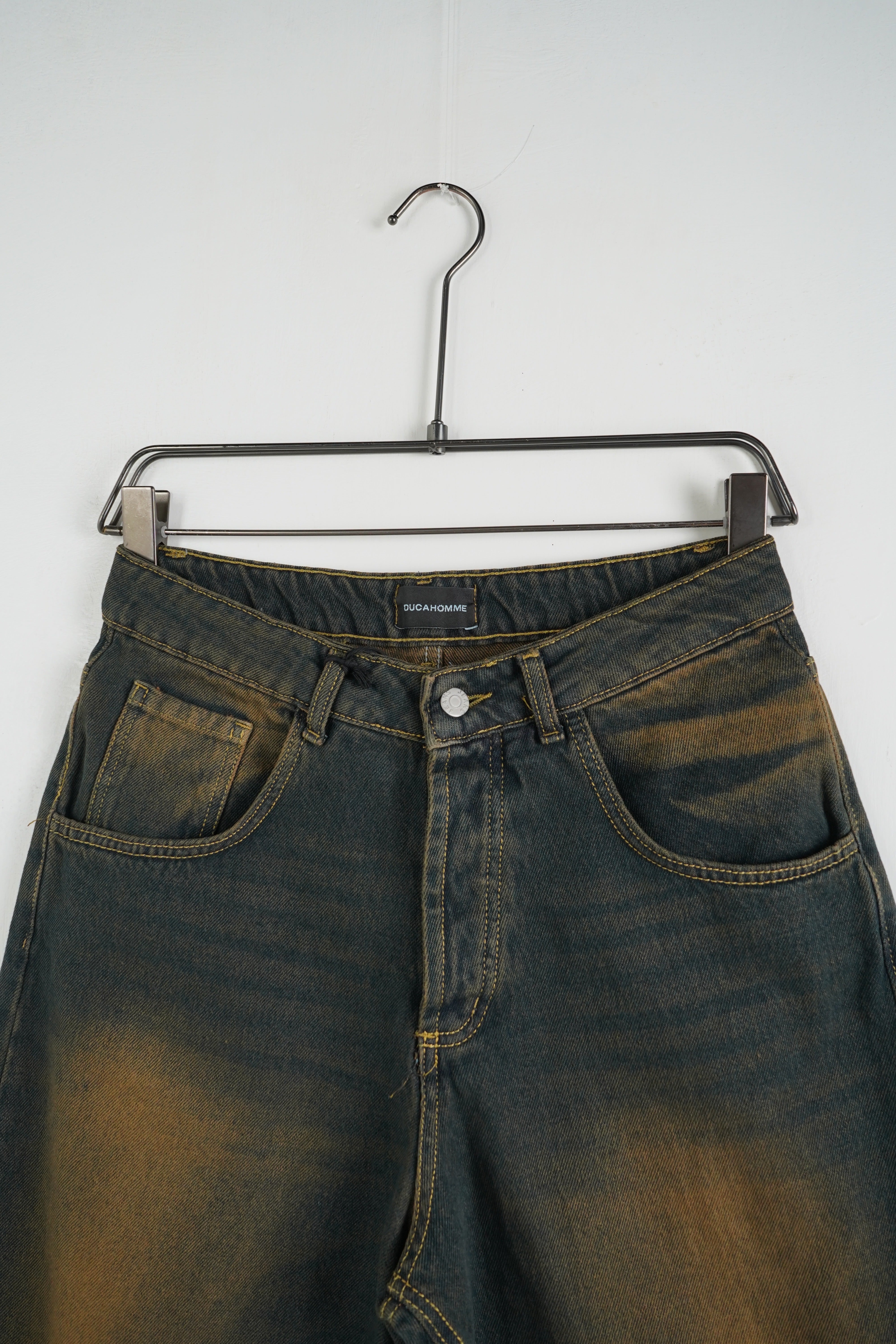 Jeans baggy demin fade