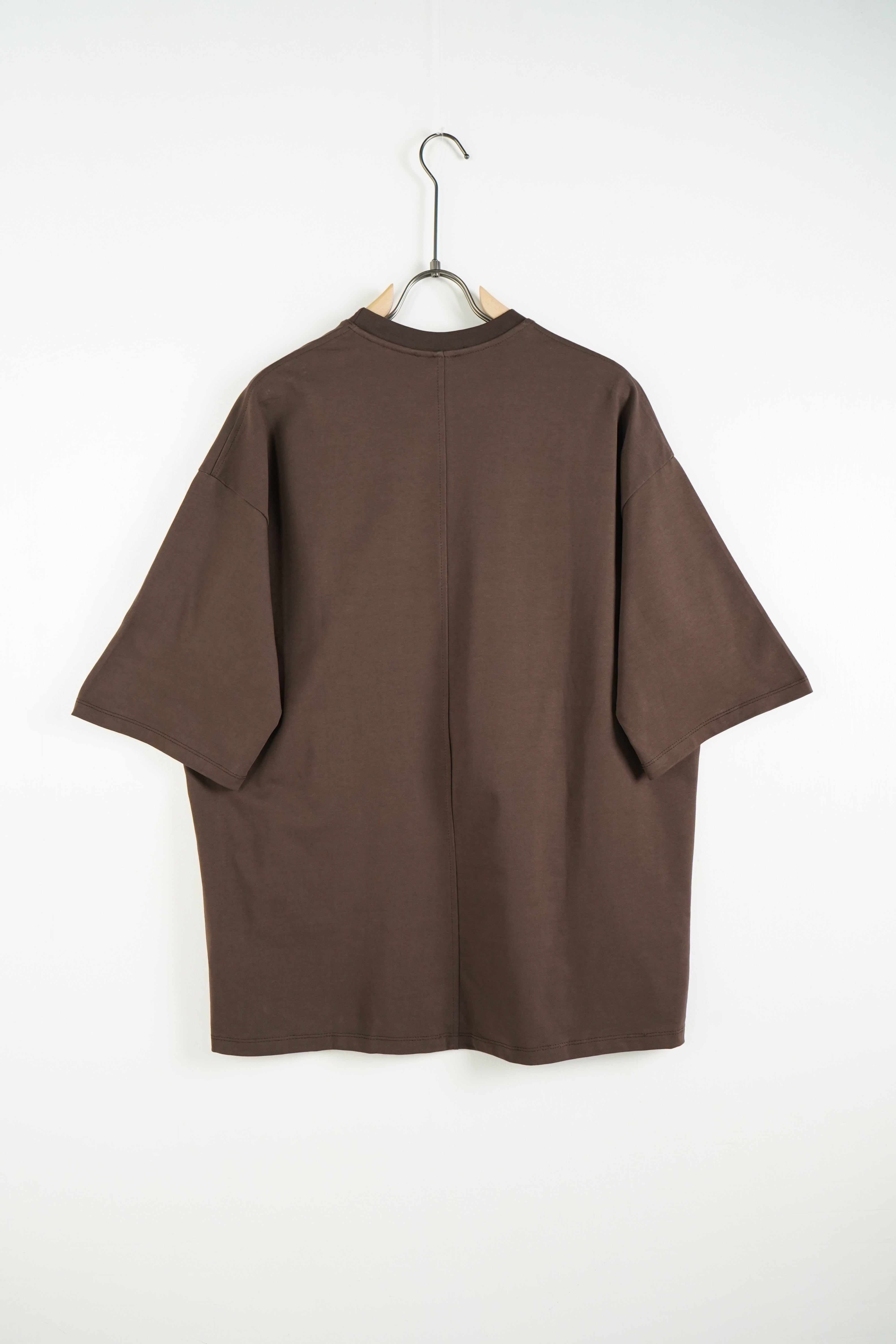 T-Shirt Oversize Line Marrone | Urban Graphic Streetwear | TAZIMSHOP