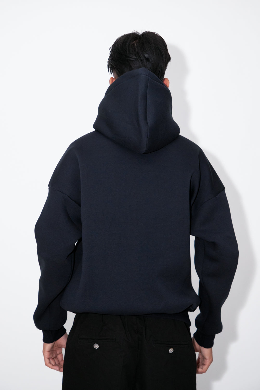 Felpa boxy fit blu navy