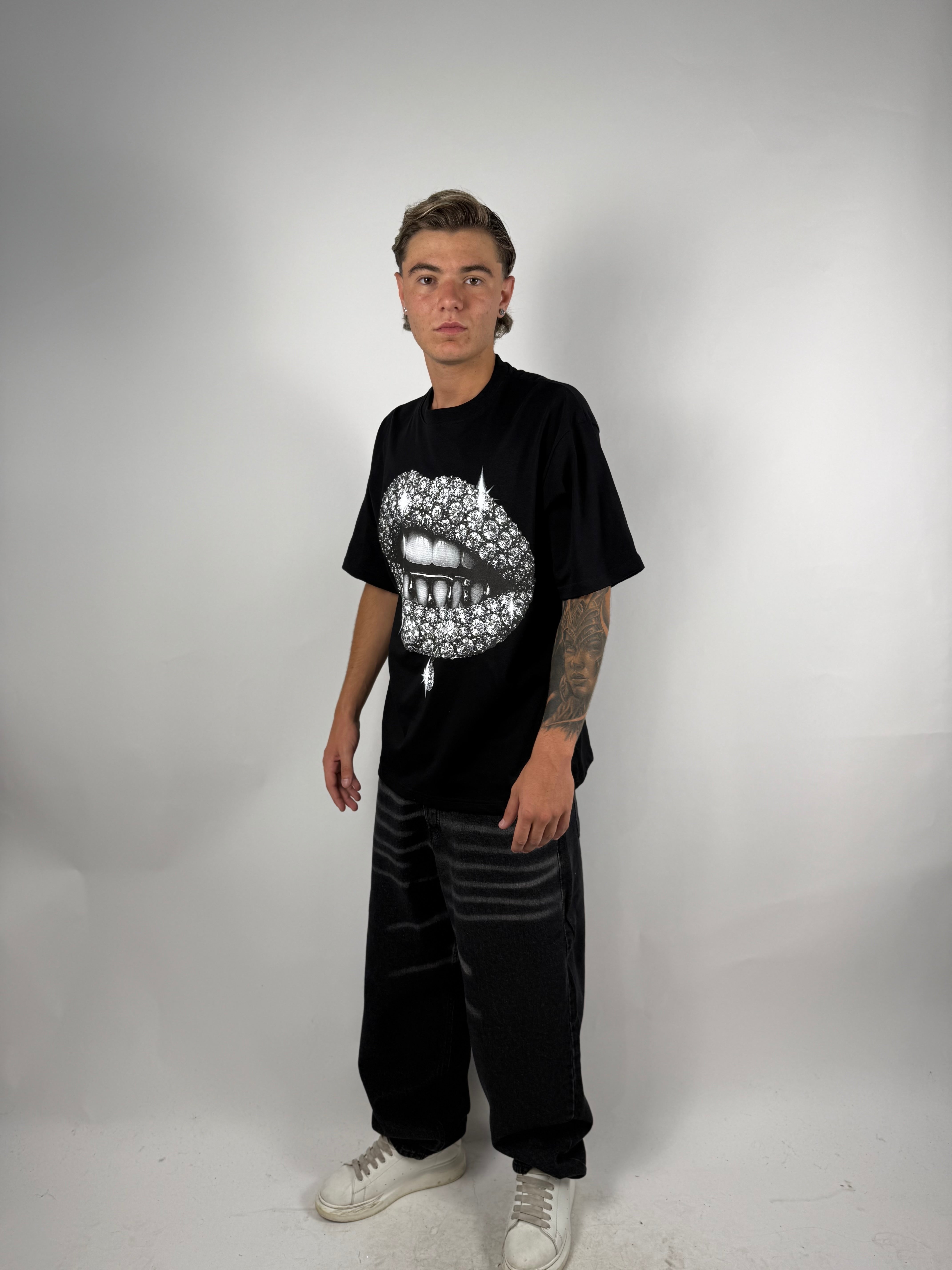 T-shirt Diamond Lips