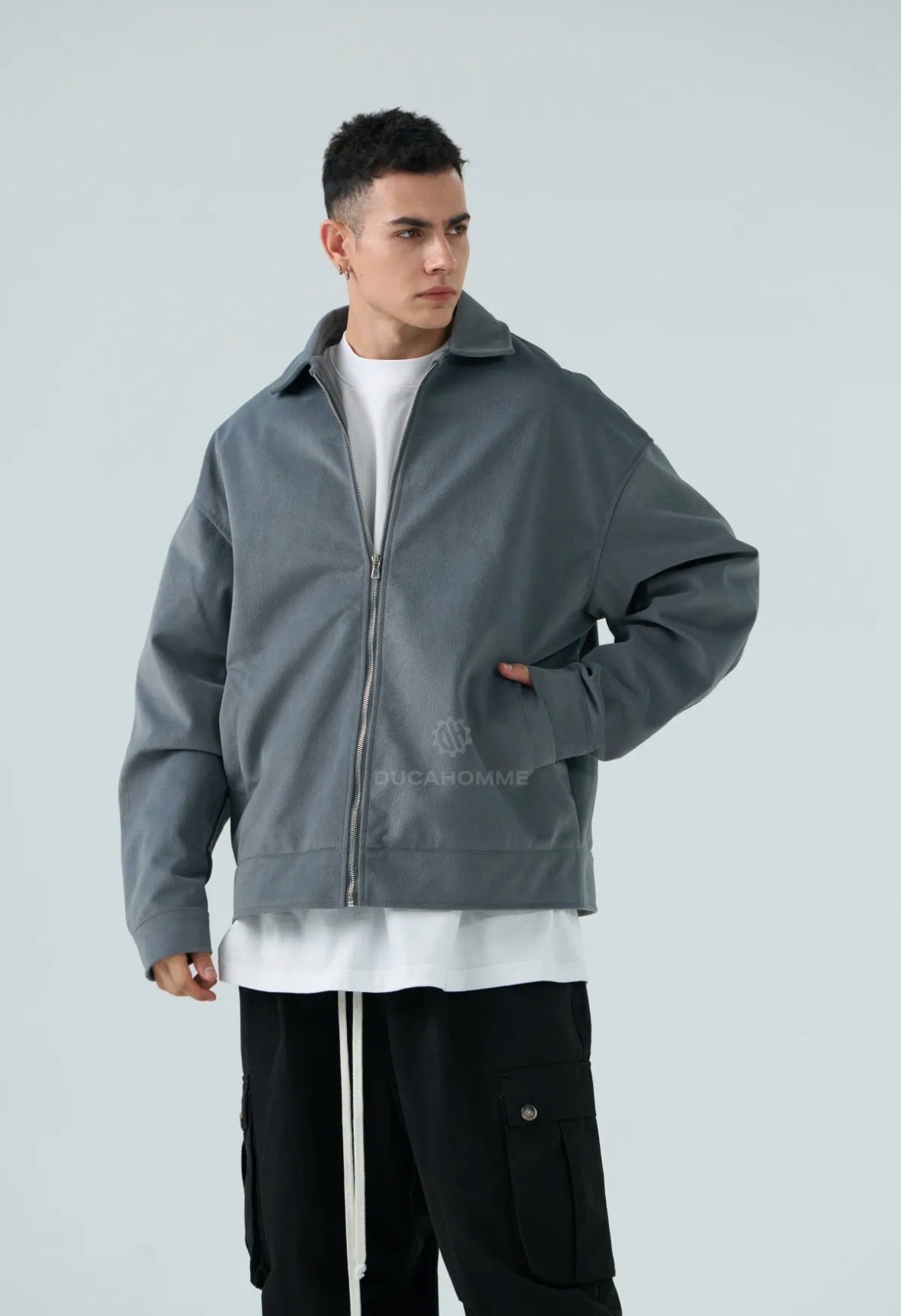 bomber retrò piombo