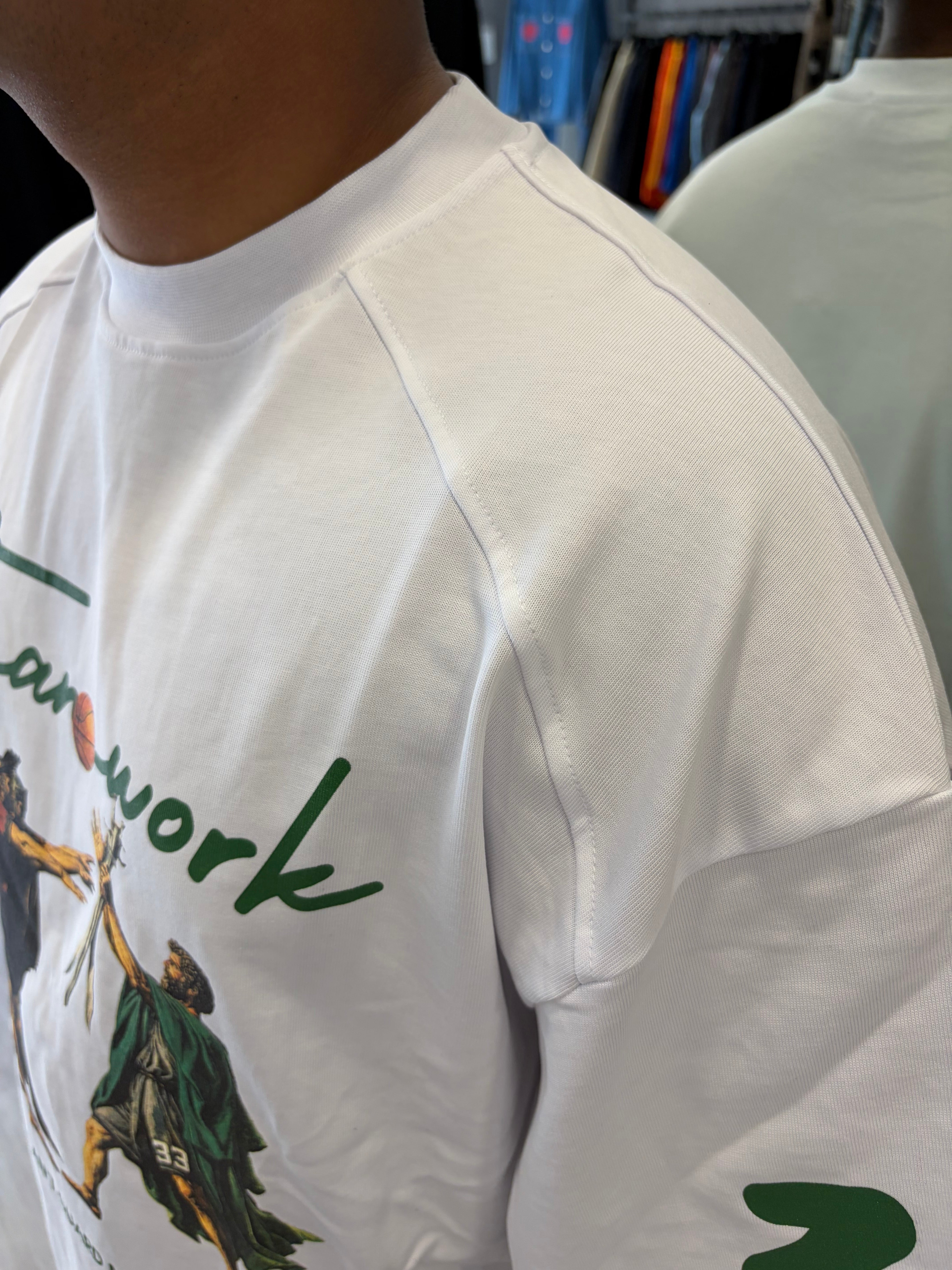 T-Shirt Teamwork 33 | Oversize Graphic Streetwear | TAZIMSHOP