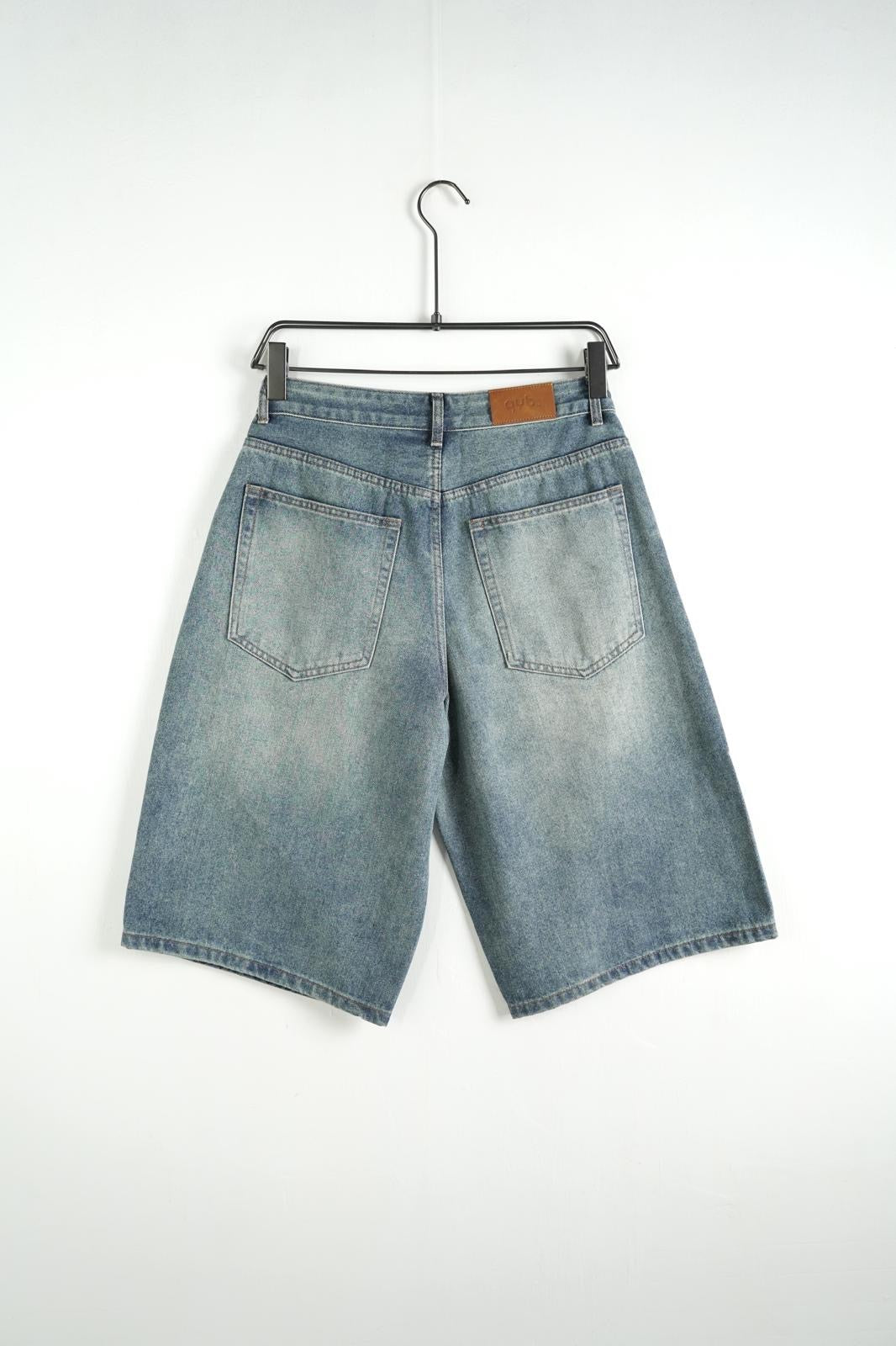 Short Denim Sky Ripped - Jeans Shorts Urban Streetwear