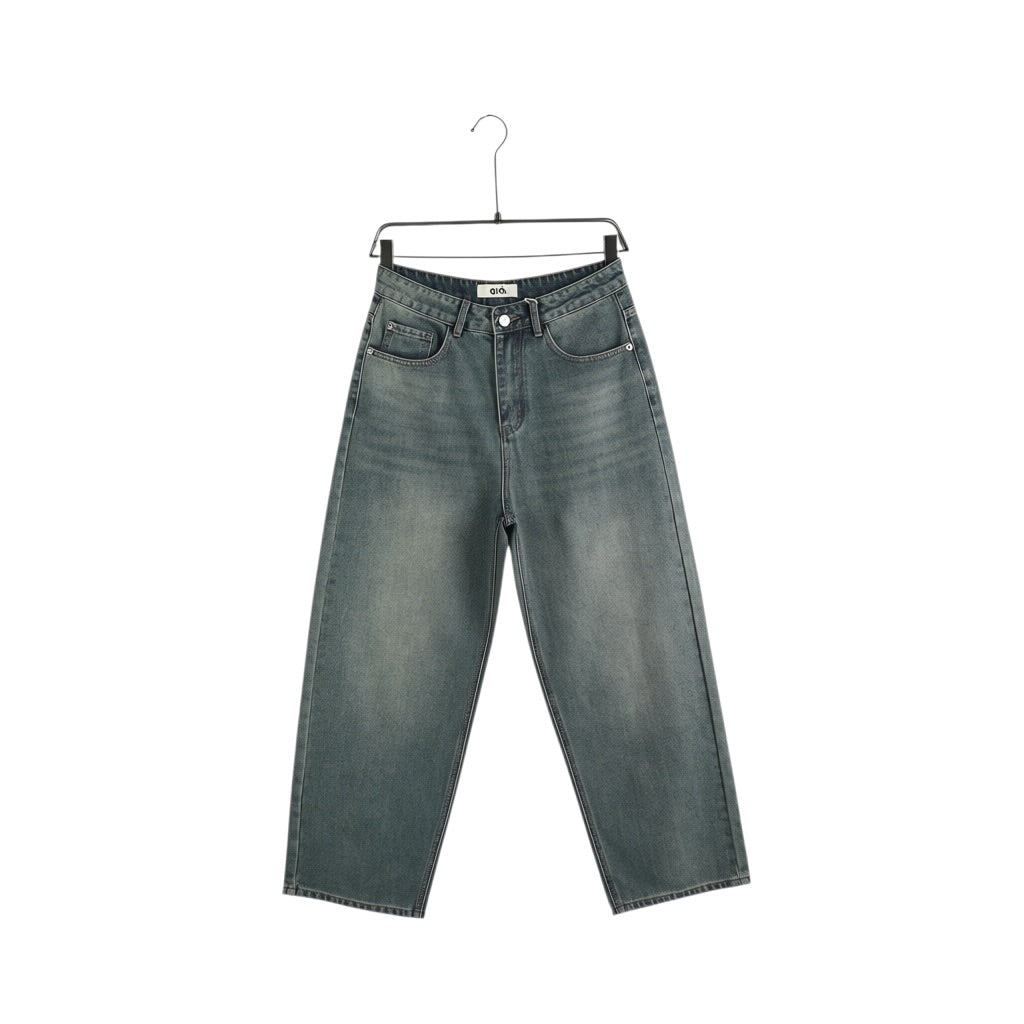 Jeans Baggy Wide leg cropped