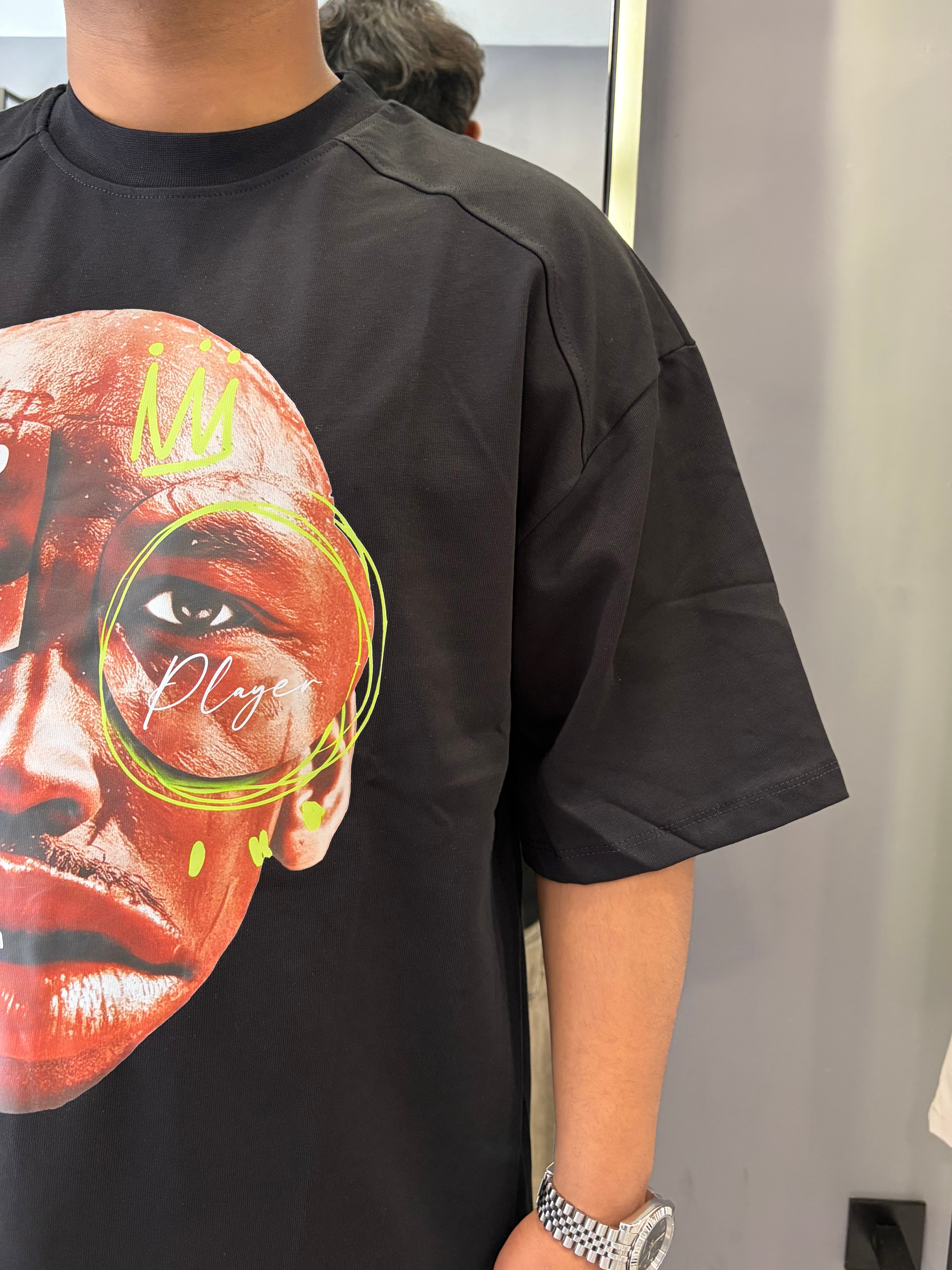 T-Shirt Goat Player | Oversize Graphic Streetwear | TAZIMSHOP