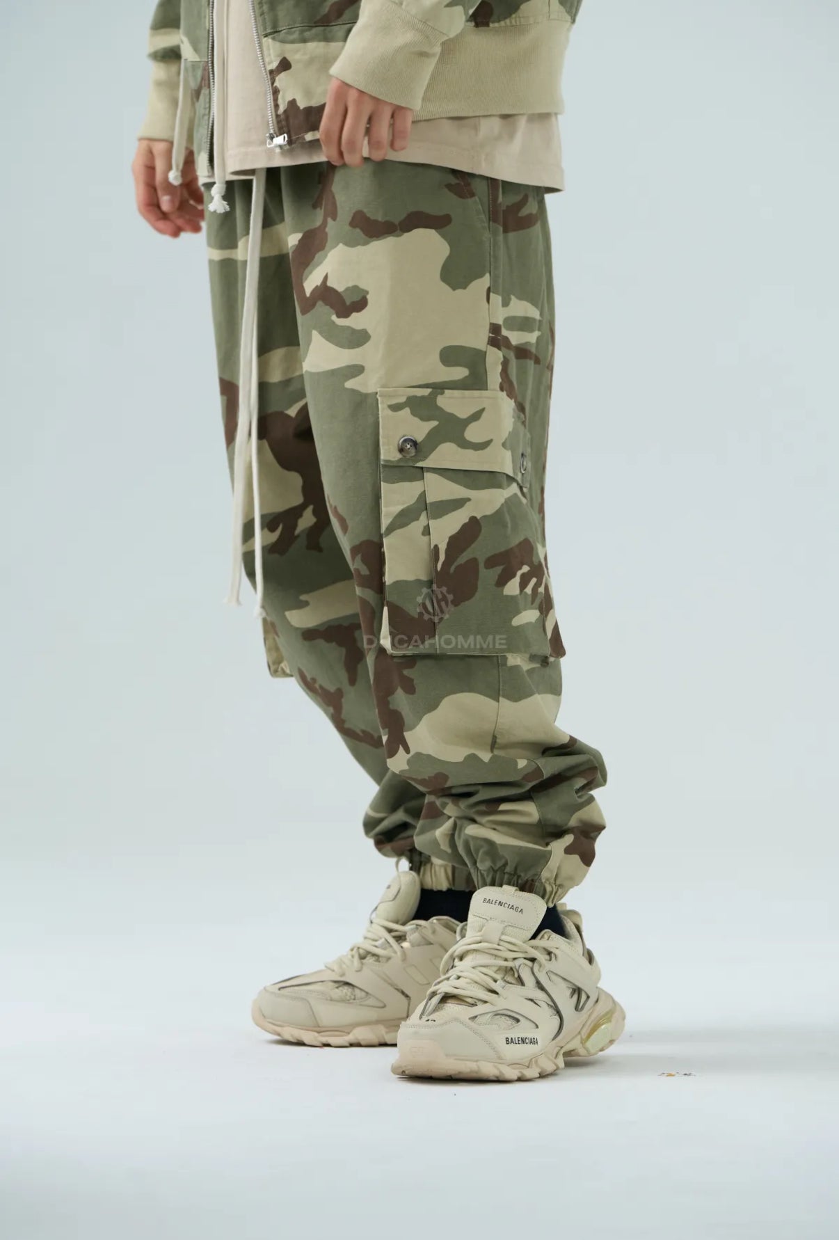 Completo camo verde militare
