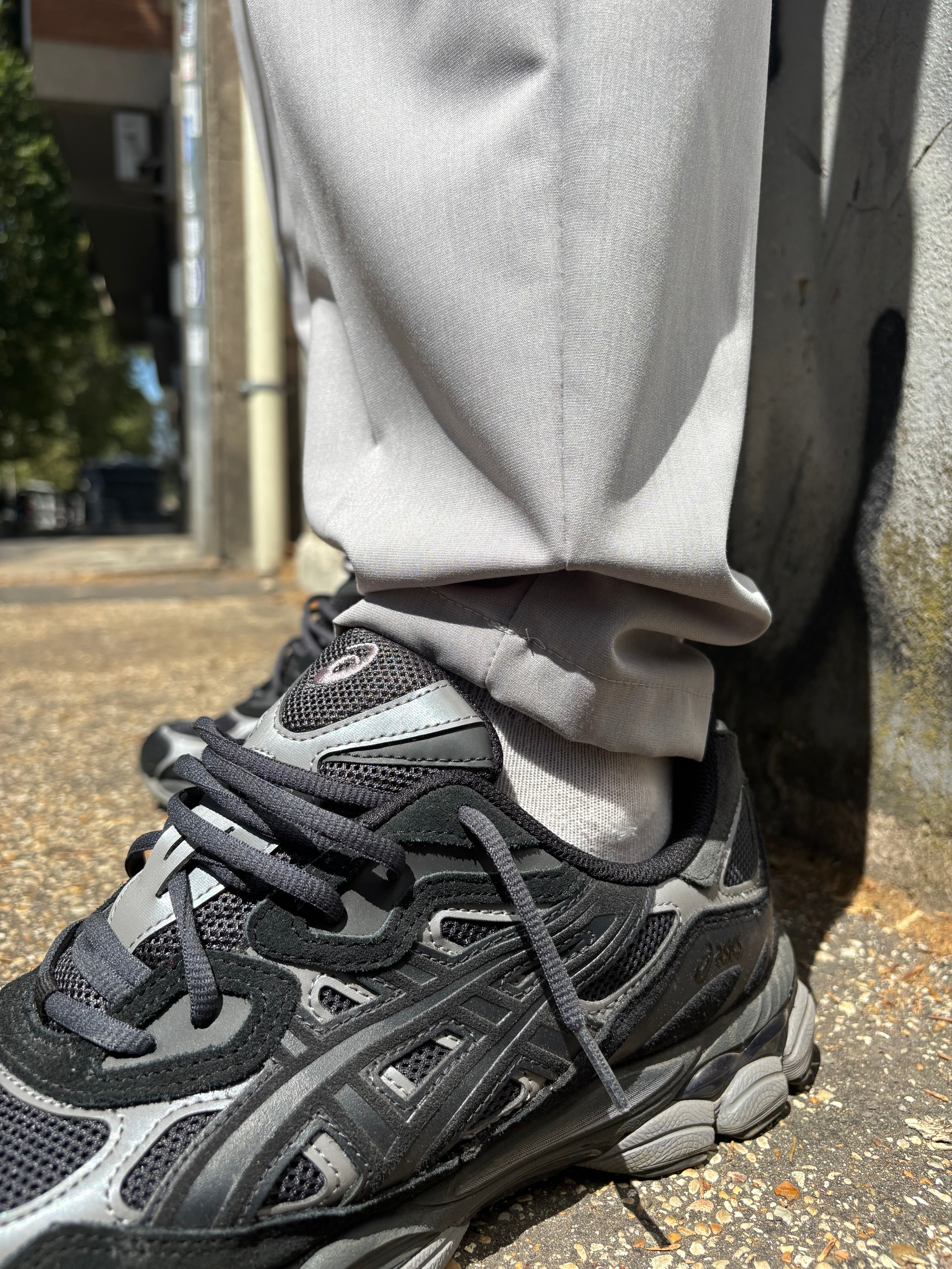 pantaloni elegants grey
