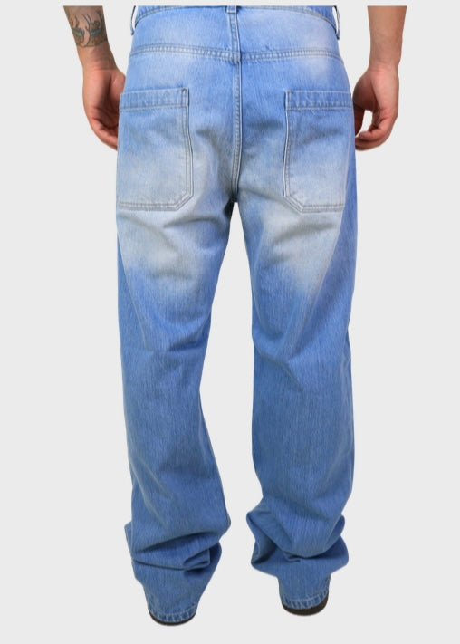 JEANS TULSA - baggy con tasche arricciate