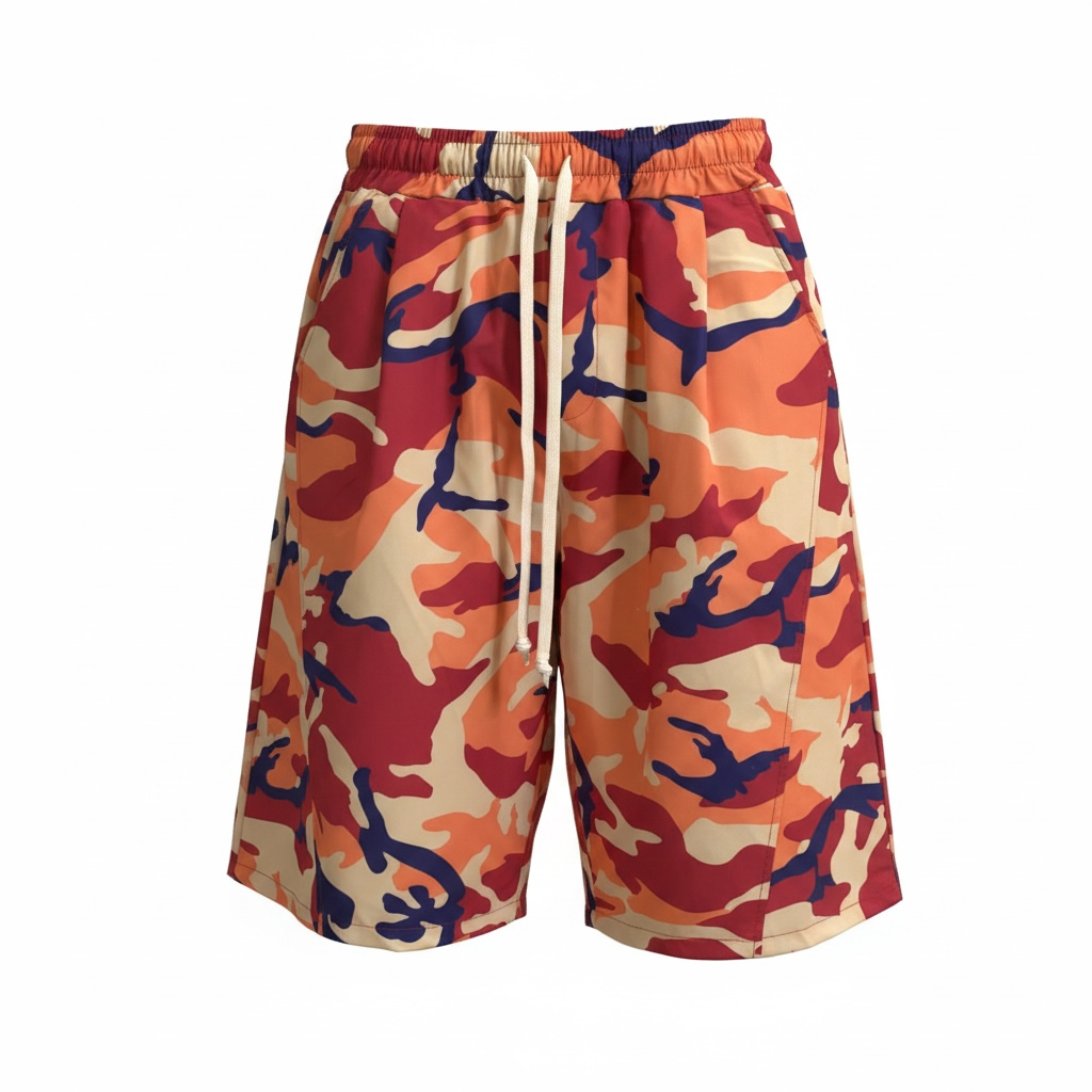 Pantaloncino military orange |baloon fit
