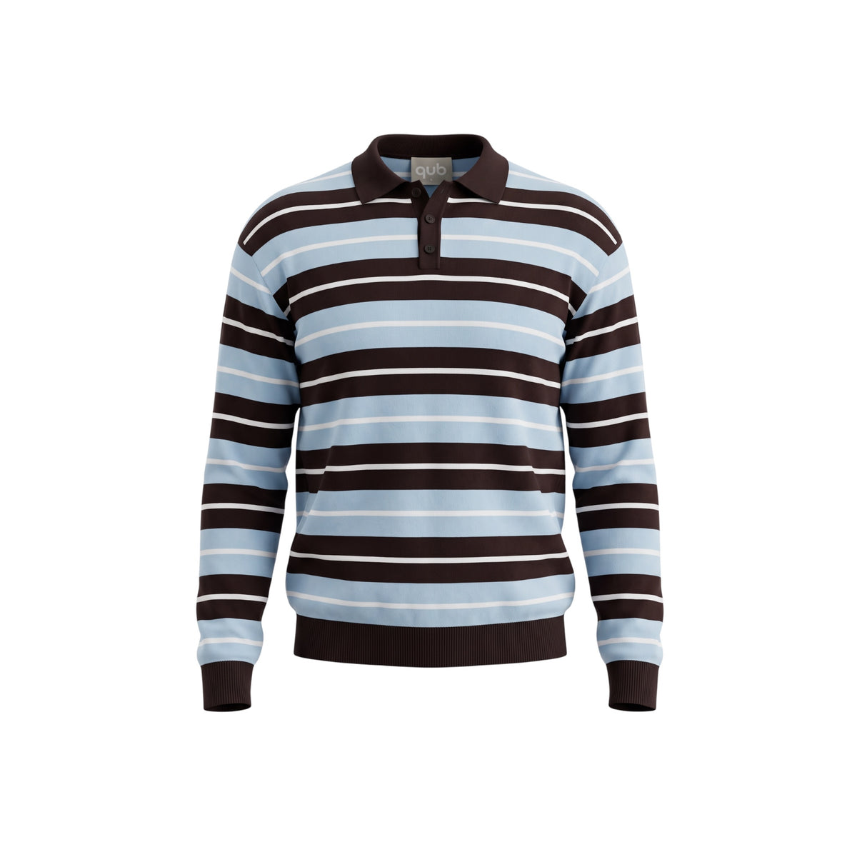 Polo Multi-Line celeste