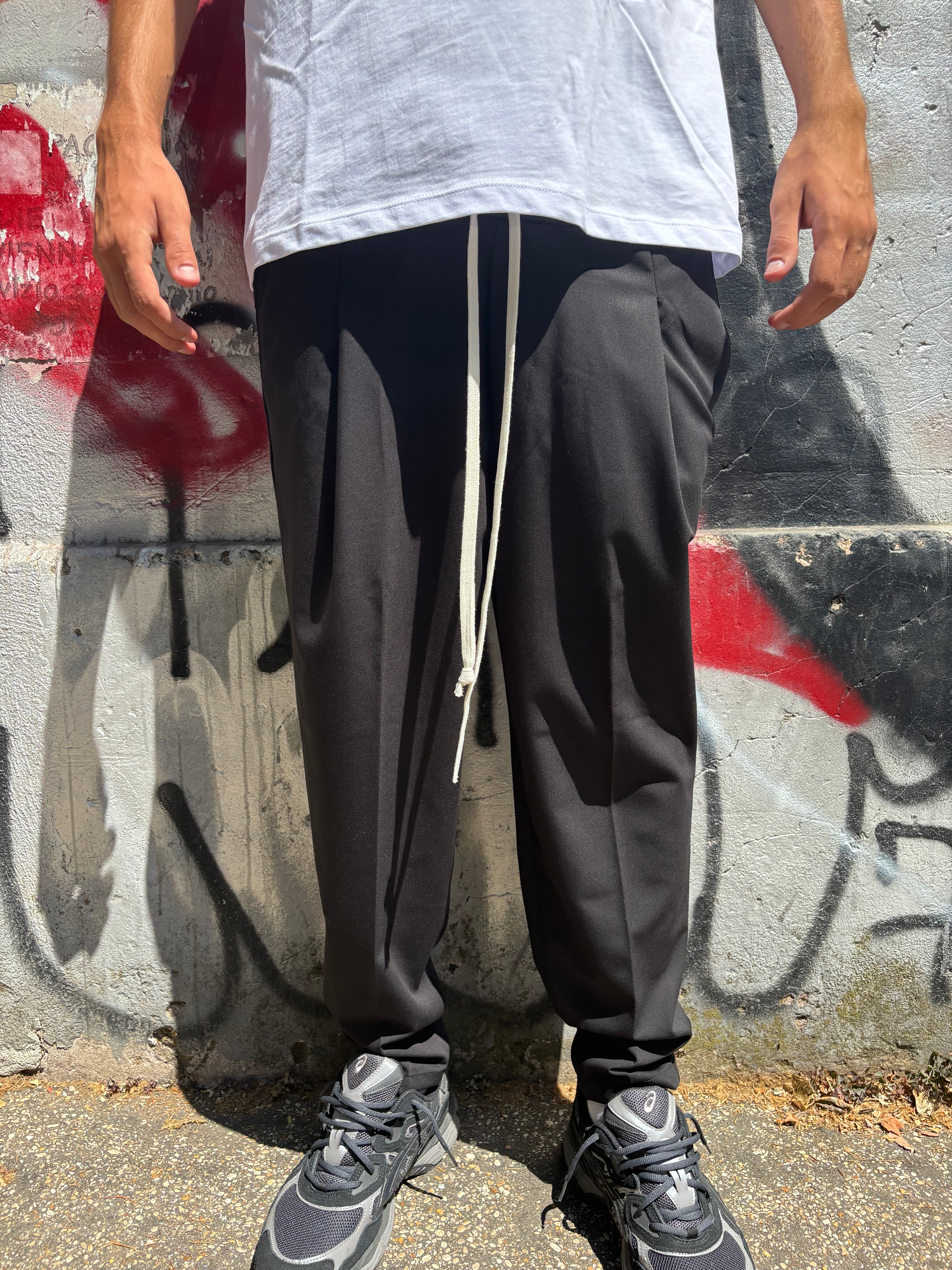 pantaloni elegants black