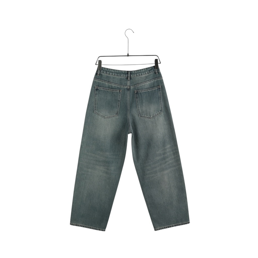 Jeans Baggy Wide leg cropped