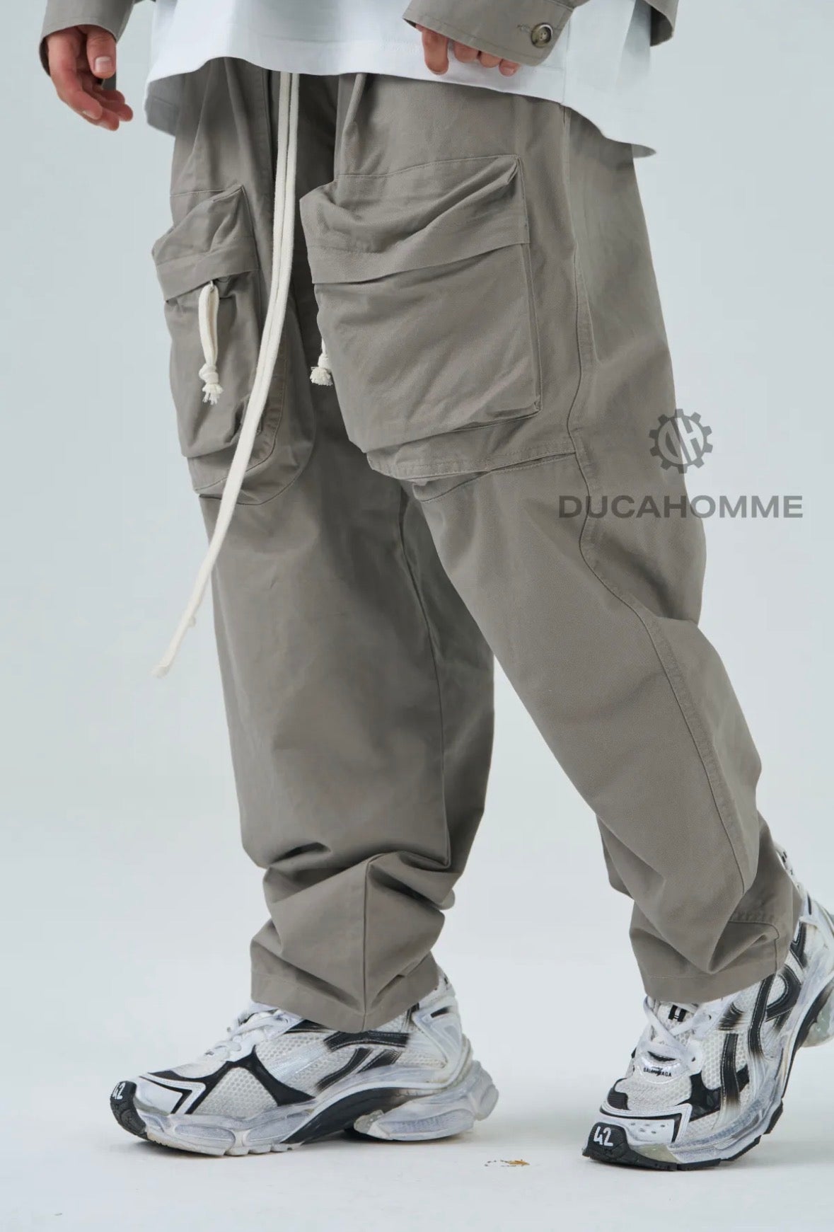 pantaloni cargofront fango