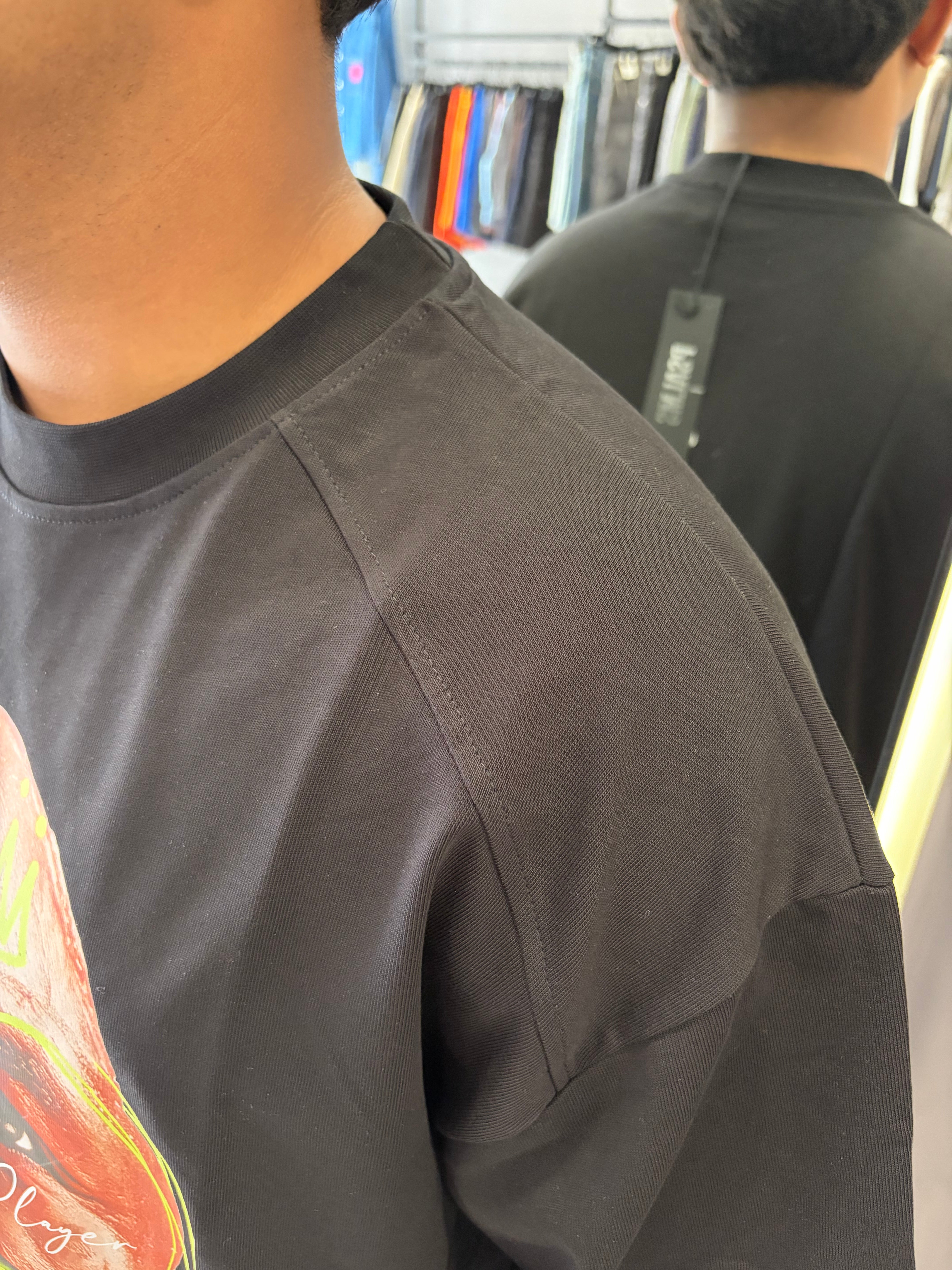 T-Shirt Goat Player | Oversize Graphic Streetwear | TAZIMSHOP