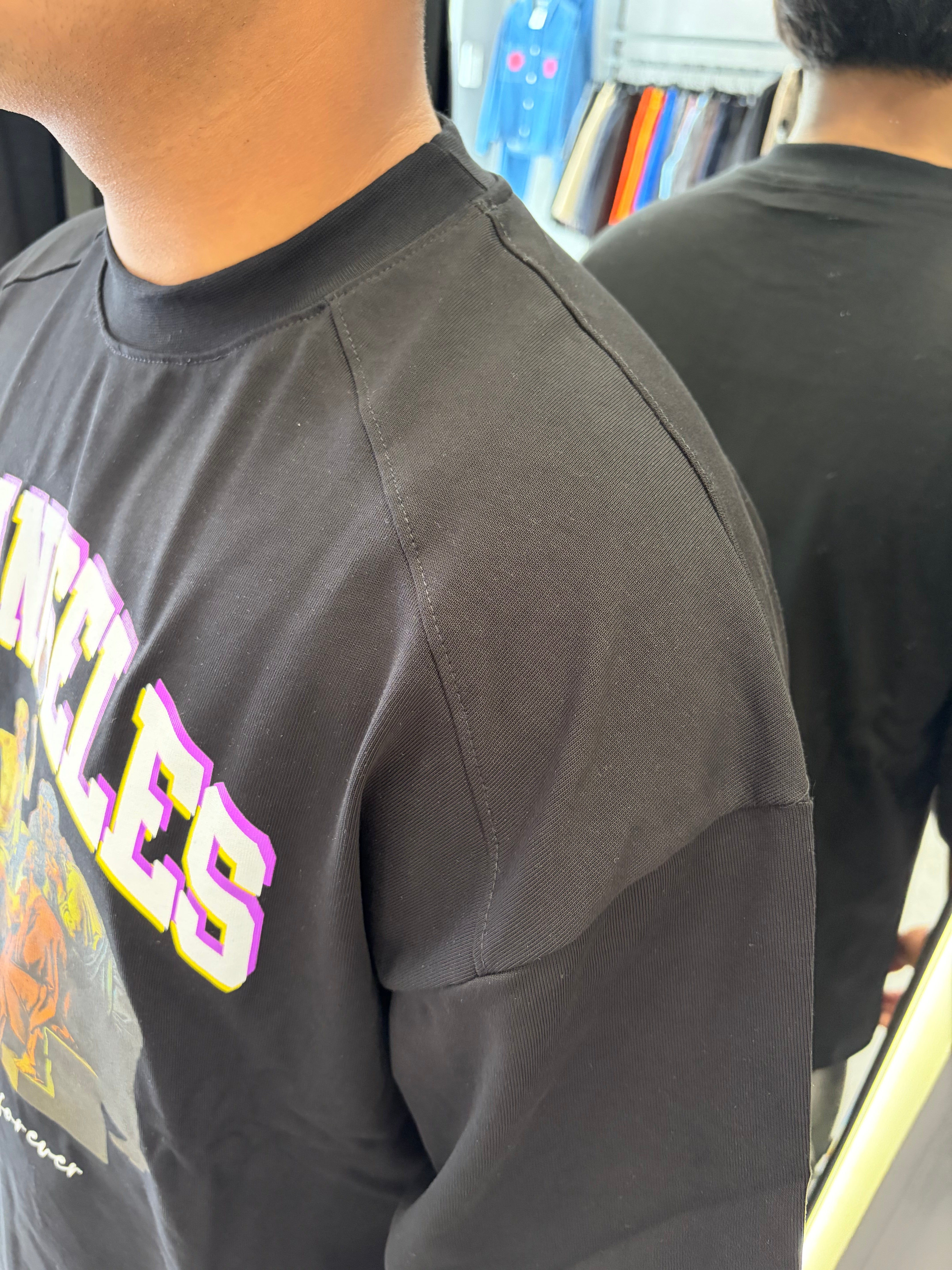 T-Shirt Los Angeles | Oversize Graphic Streetwear | TAZIMSHOP