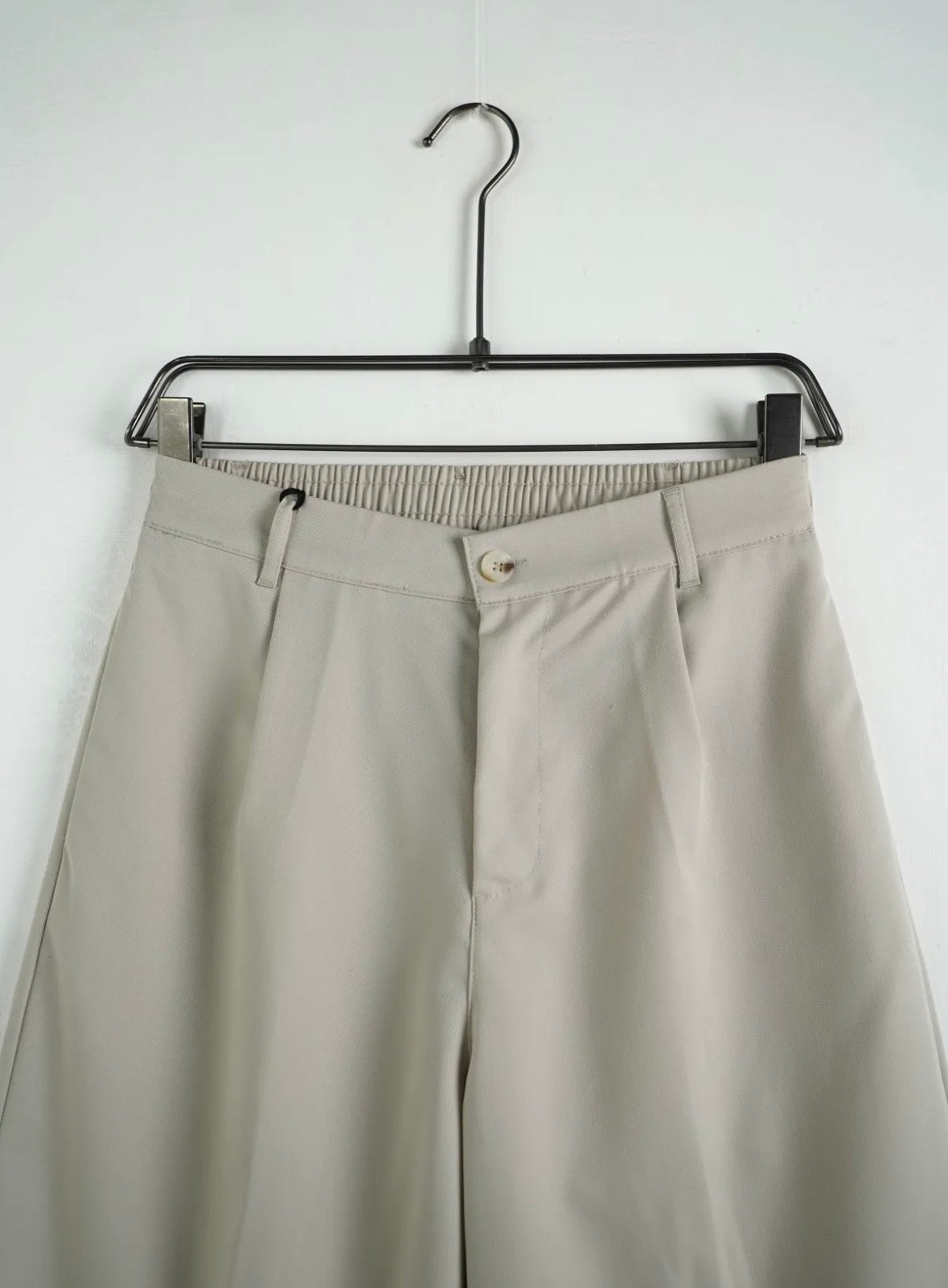 Pantalone Essential Beige | Oversize Primaverile Urban | TAZIMSHOP