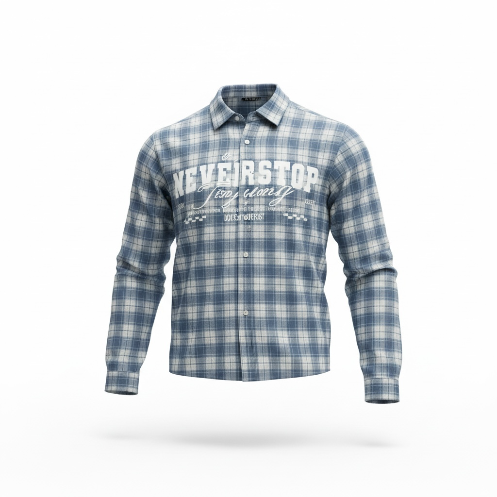 Camicia Neverstop Azzurra - Freschezza e Versatilità