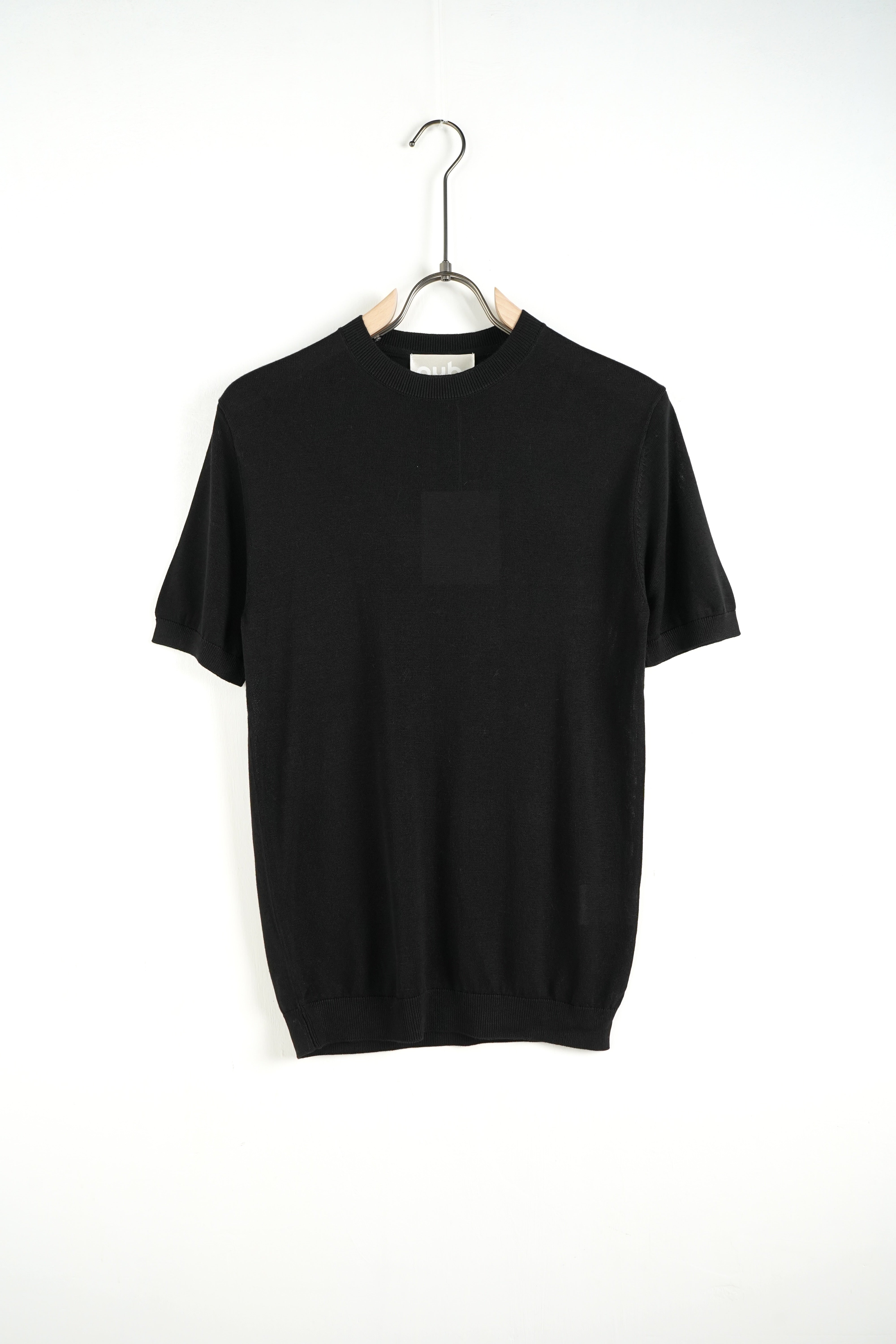 Maglia girocollo premium nera