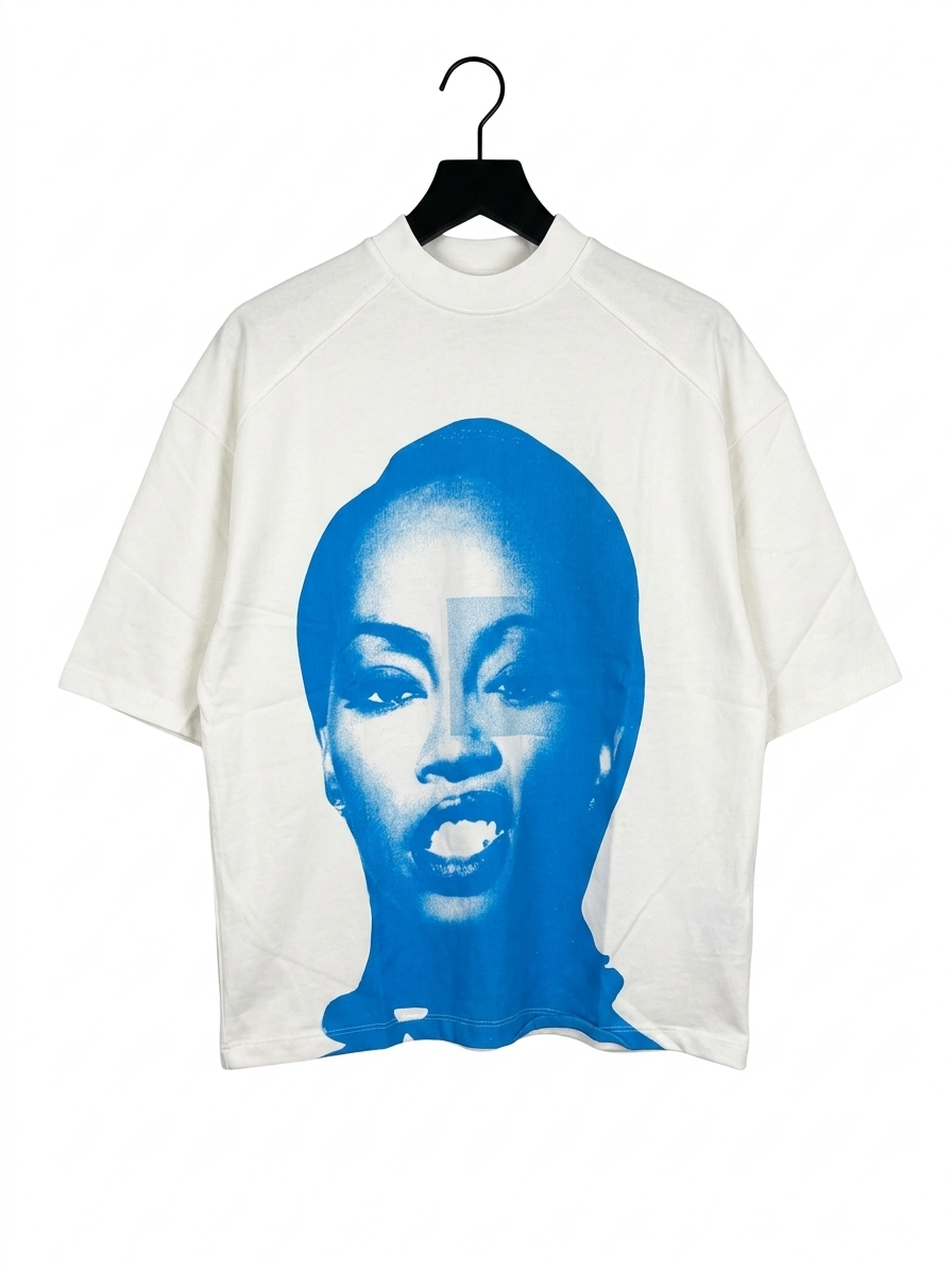 T-Shirt azure essence | Oversize Graphic Streetwear | TAZIMSHOP