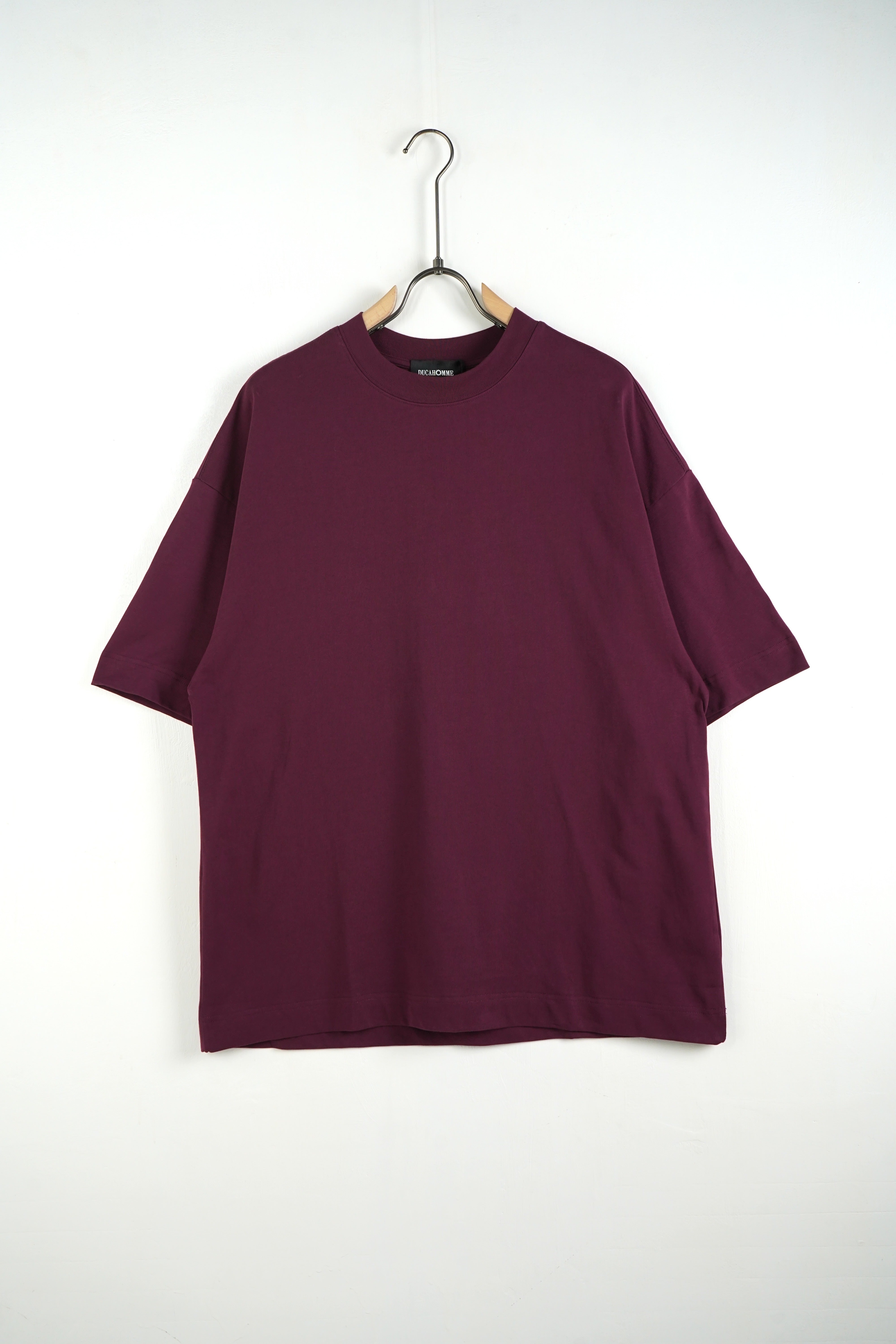 T-shirt Oversize premium Bordeaux