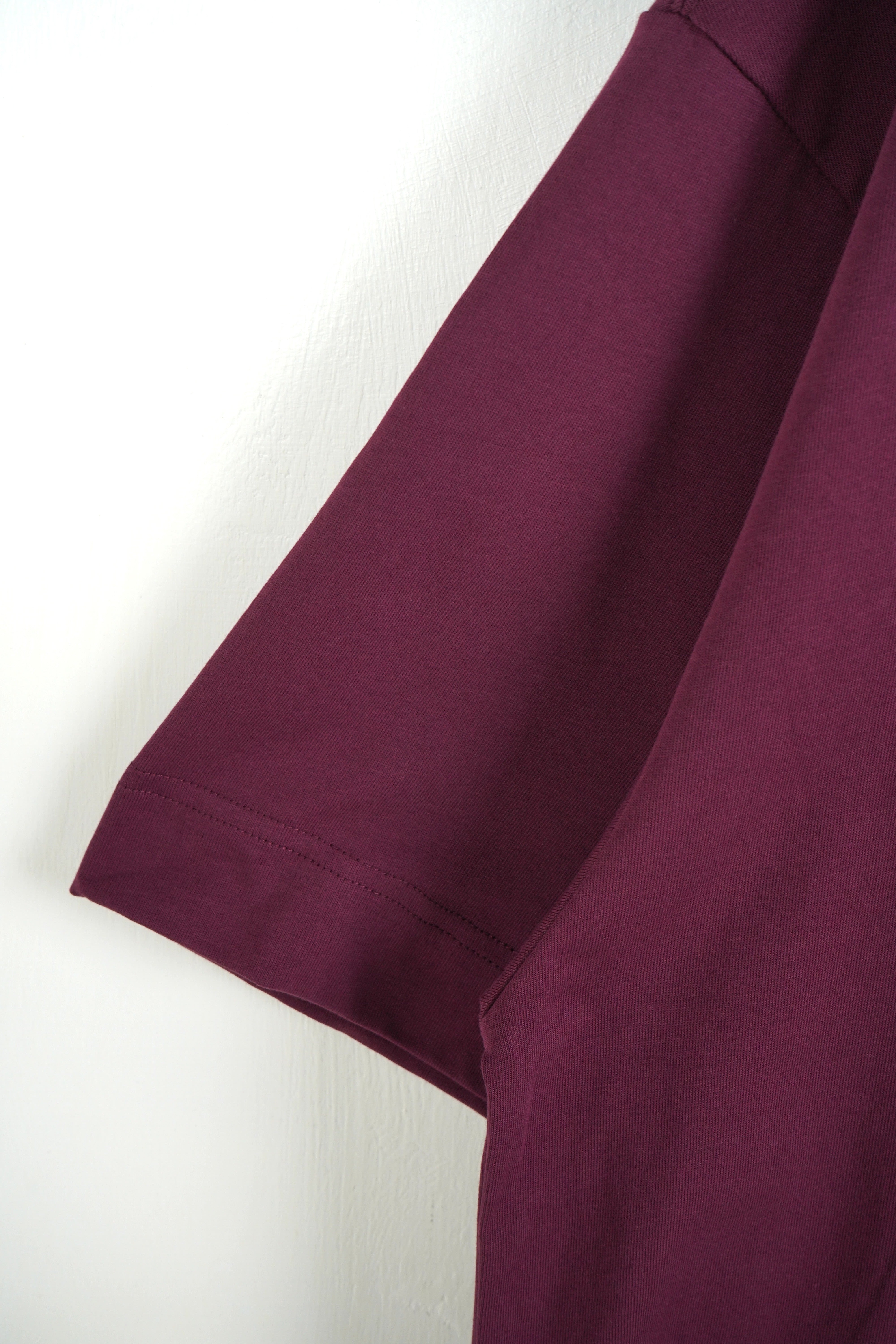 T-shirt Oversize premium Bordeaux