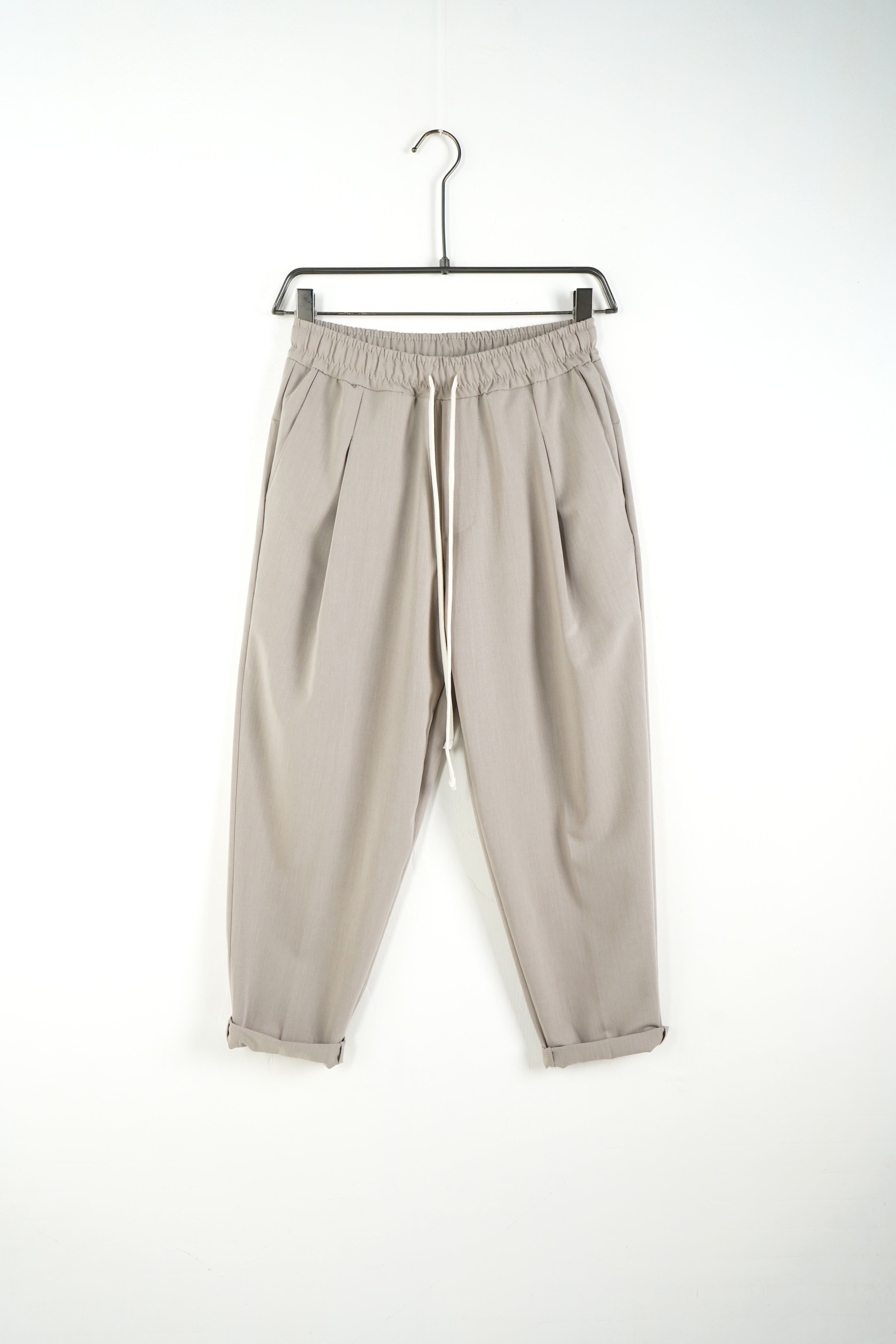 Pantalone regular Elegance Beige