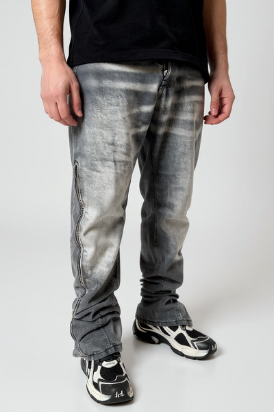 Jeans Biker Zip