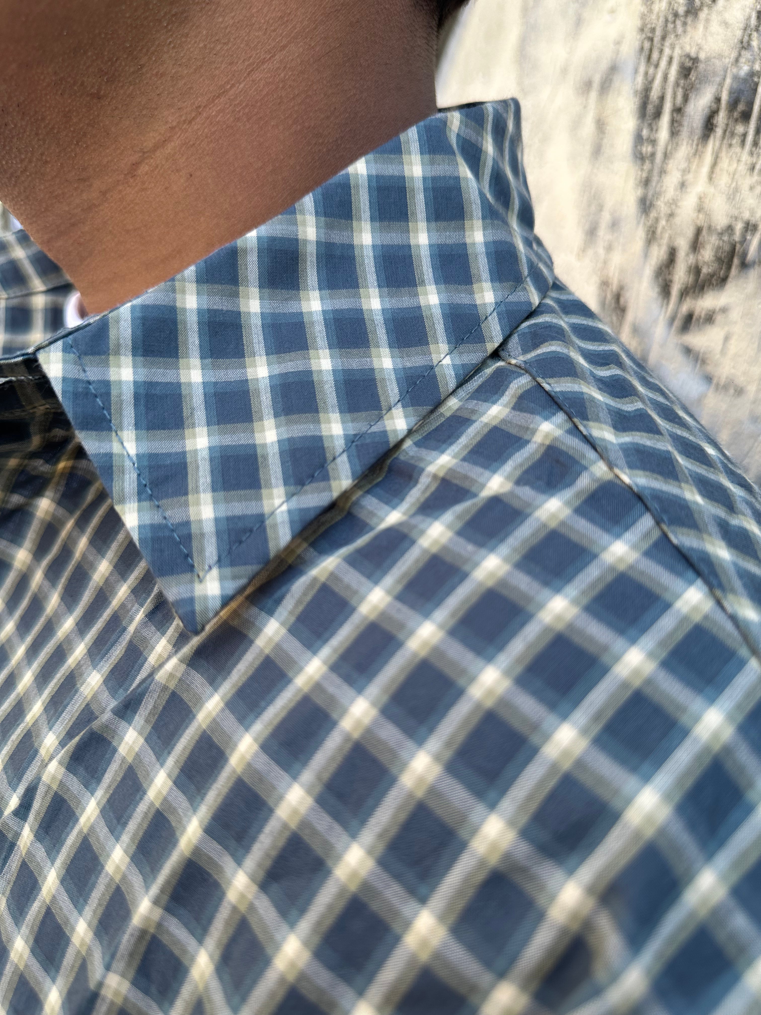 Camicia Check Verde | Oversize Urban Streetwear | TAZIMSHOP